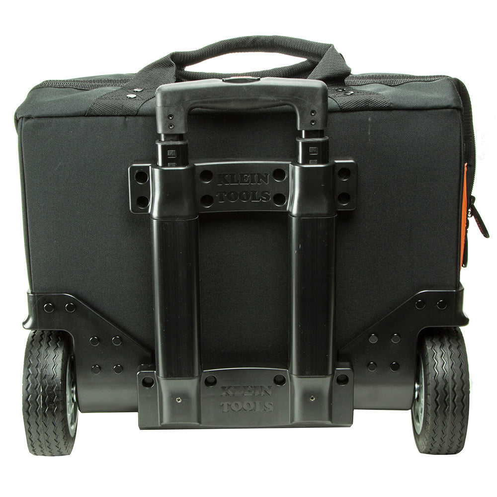 Klein Tools Tool Bag, Tradesman Pro™ Rolling Tool Bag, 24 Pockets, 19-Inch