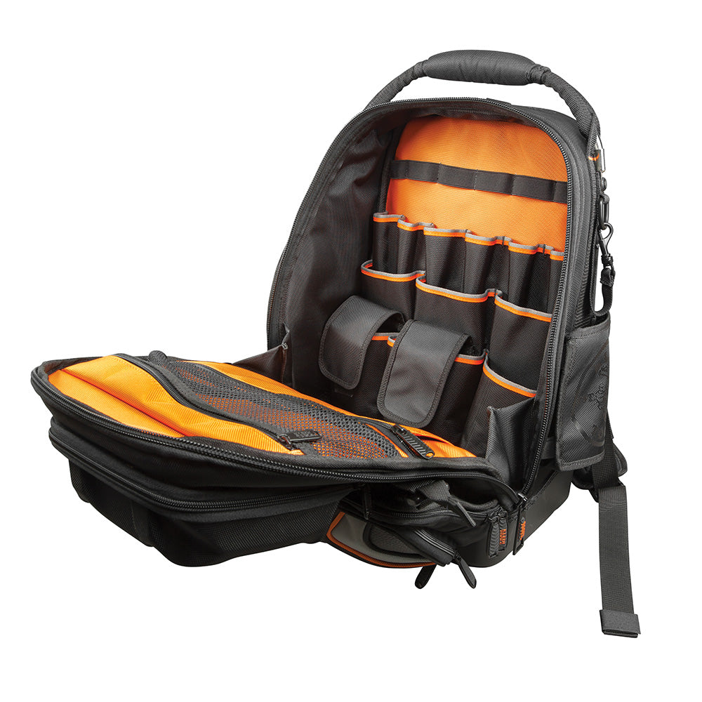Klein Tools Tradesman Pro™ Tool Master Tool Bag Backpack, 48 Pockets, 19.5-Inch