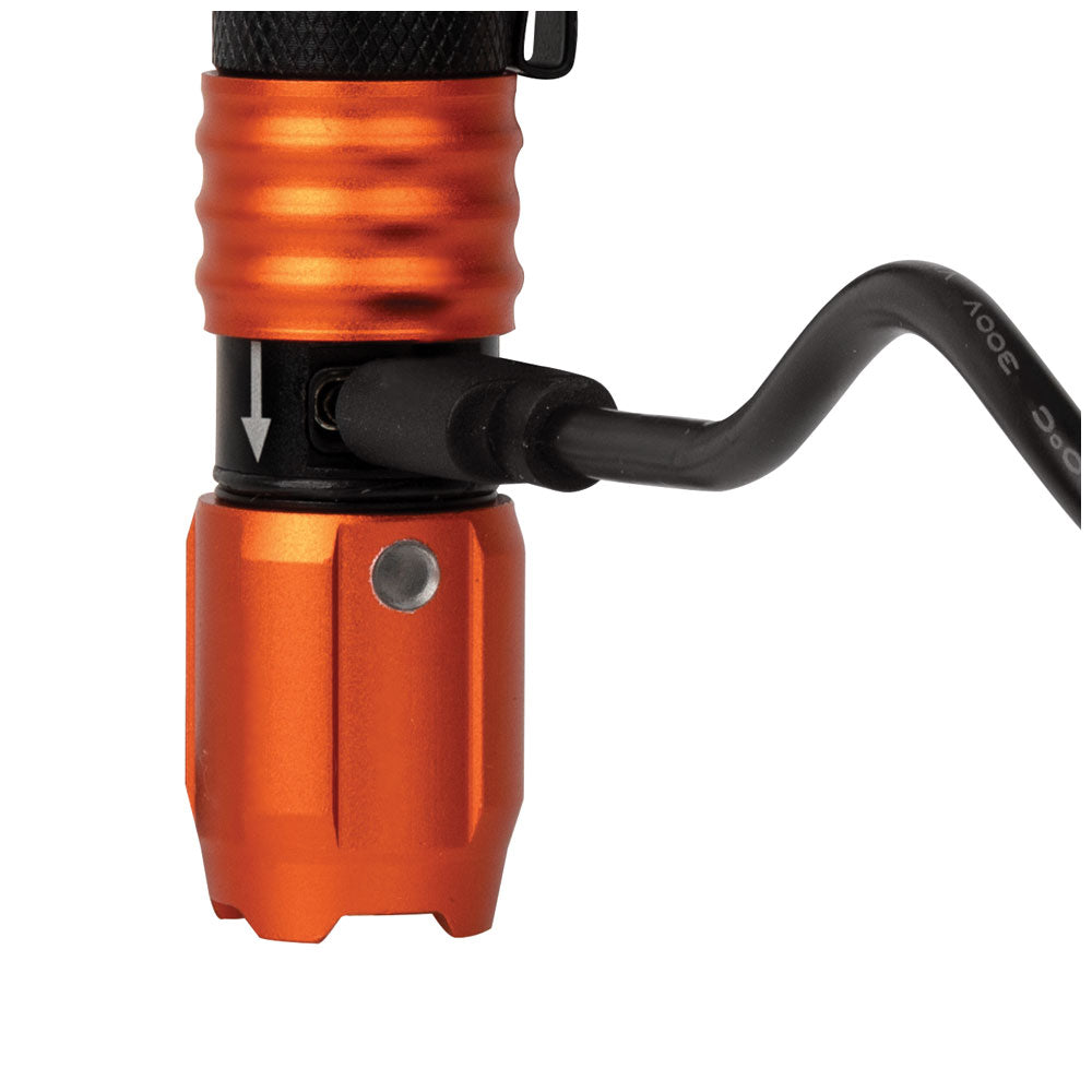 Klein Tools Rechargeable Waterproof LED Pocket Light with Lanyard