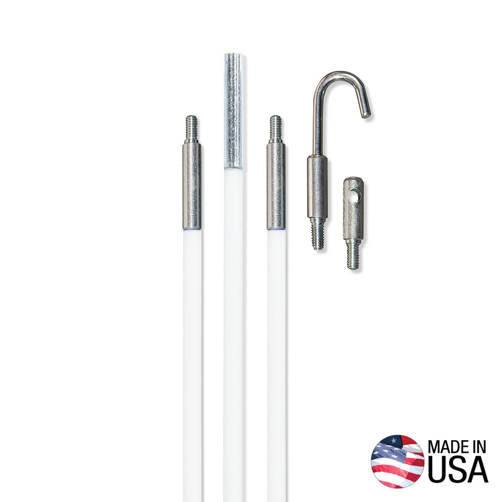 Klein Tools Mid-Flex Glow Rod Set, 15-Foot