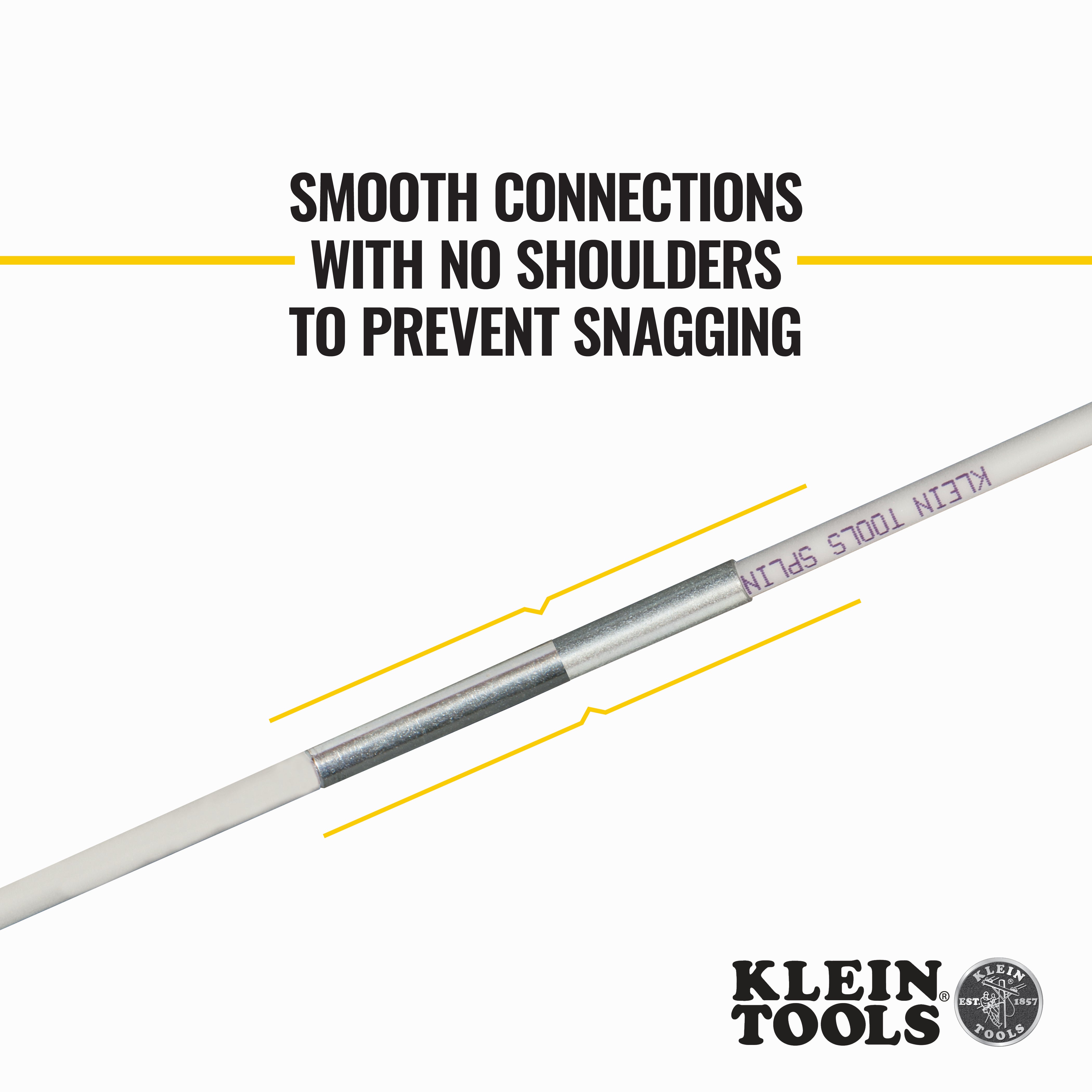 Klein Tools Mid-Flex Glow Rod Set, 15-Foot