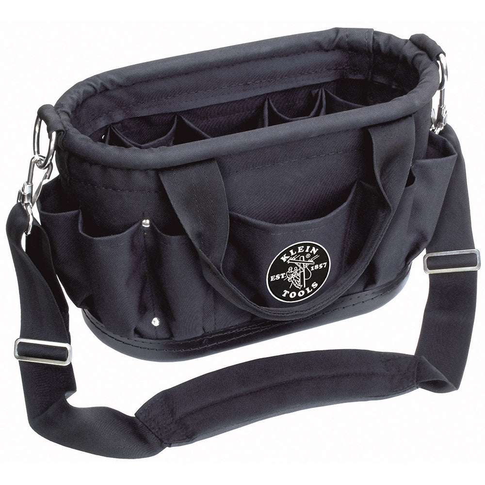 Klein Tools 12 Pocket Tool Tote with Shoulder Strap