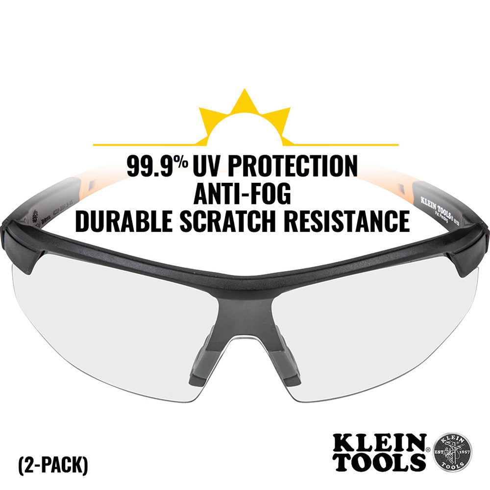 Klein Tools Standard Safety Glasses, Clear Lens