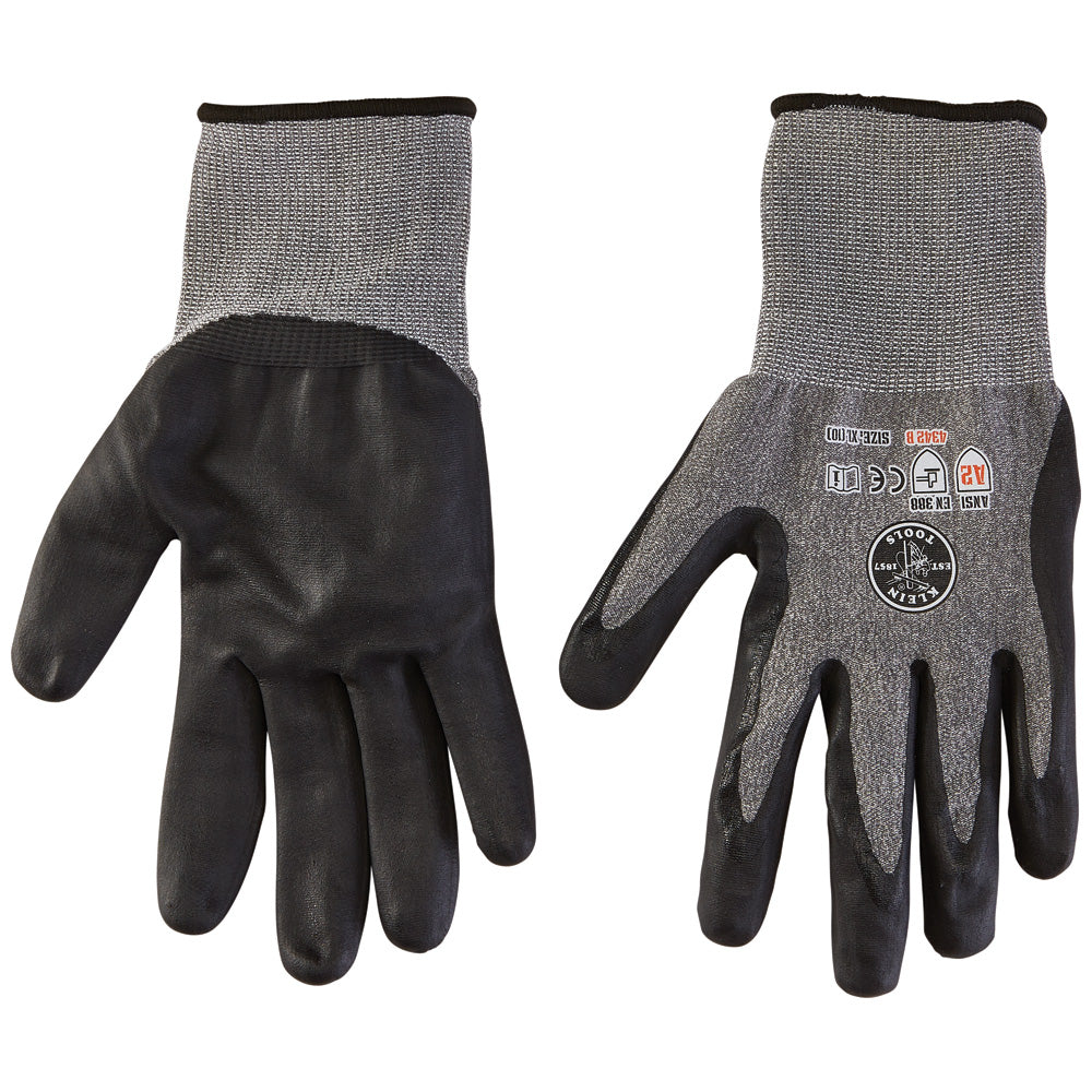 Klein Tools Work Gloves, Cut Level 2, Touchscreen, X-Large, 2-Pair