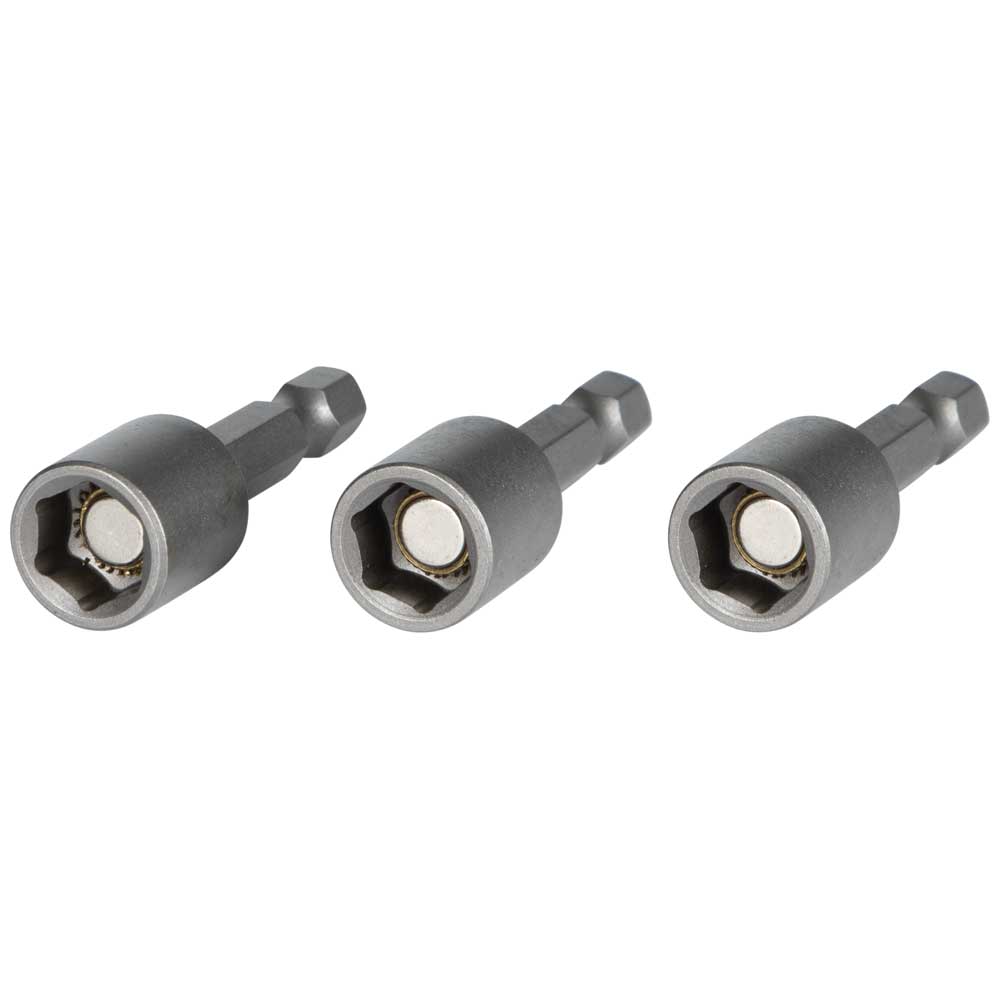 Klein Tools 1/4-Inch Magnetic Hex Drivers, 3-Pack