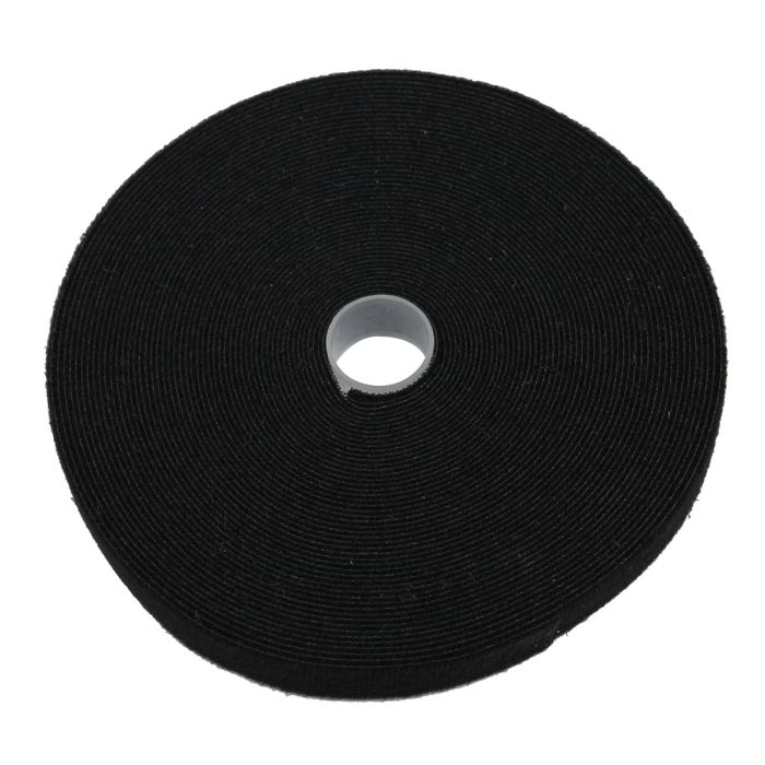 Eclipse Hook & Loop Tape, Black, 50FT Roll