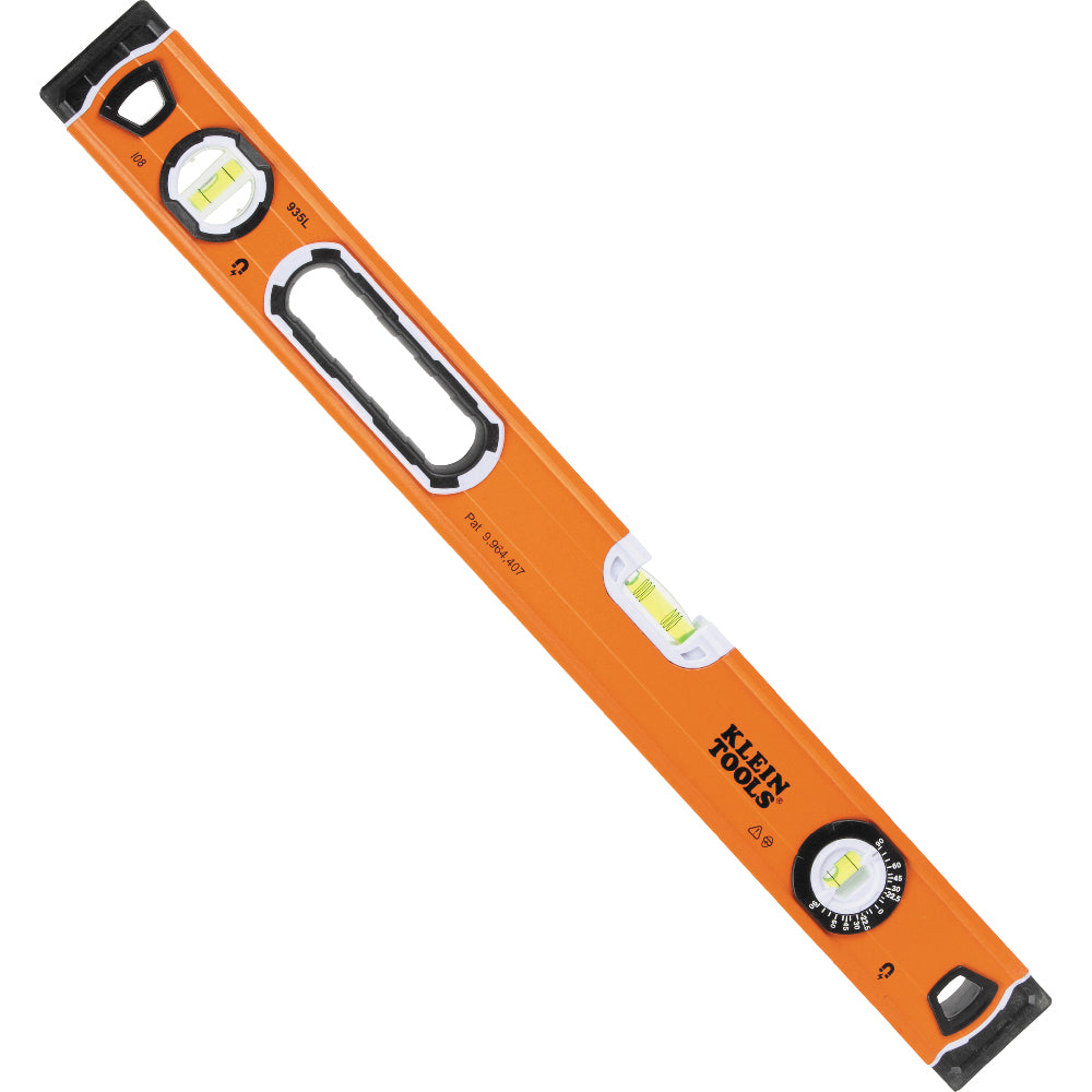 Klein Tools Bubble Level, 3 Vial, 24-Inch