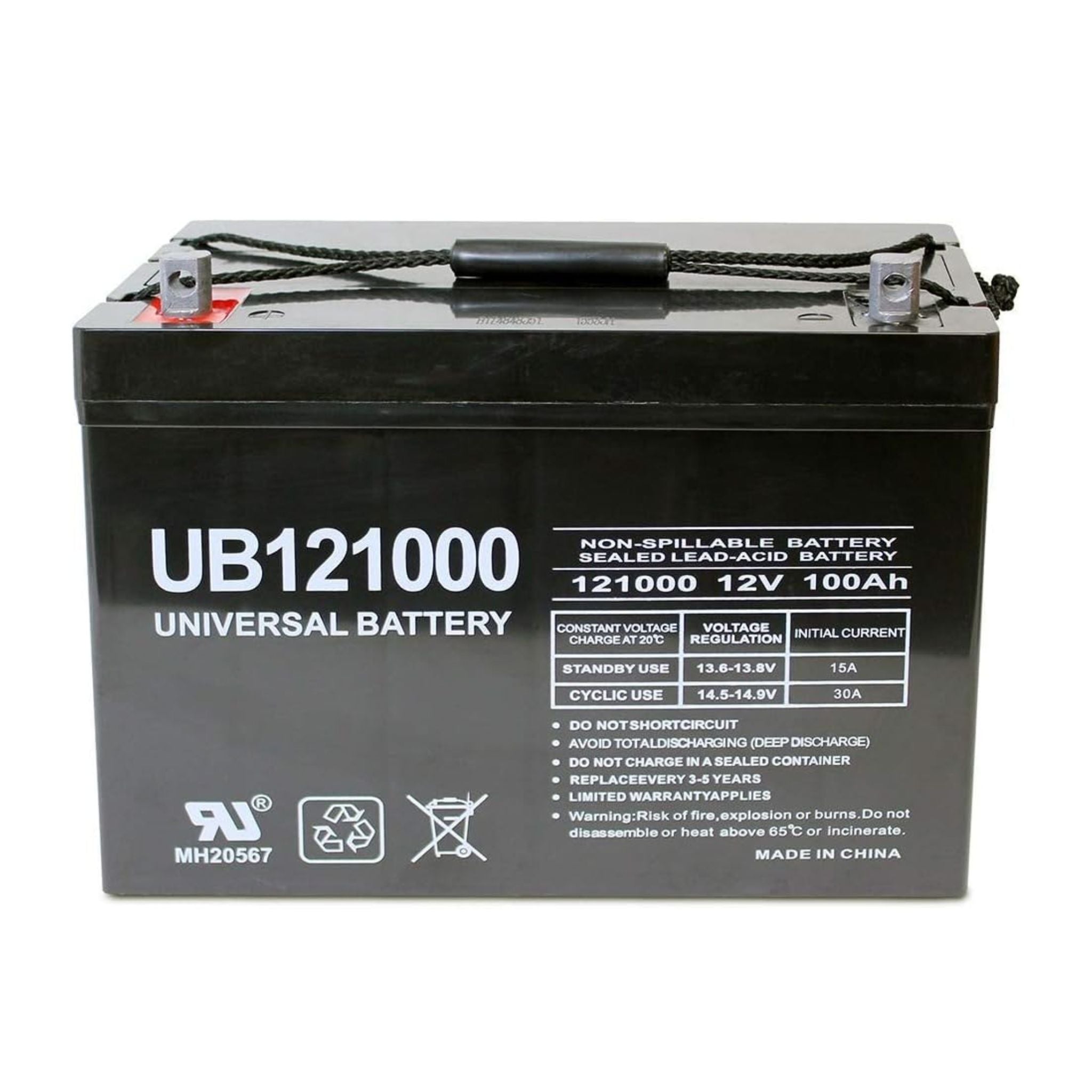 Batteries Seal Lead Acid Battery 12 Volt 100AH NUT/BOLT
