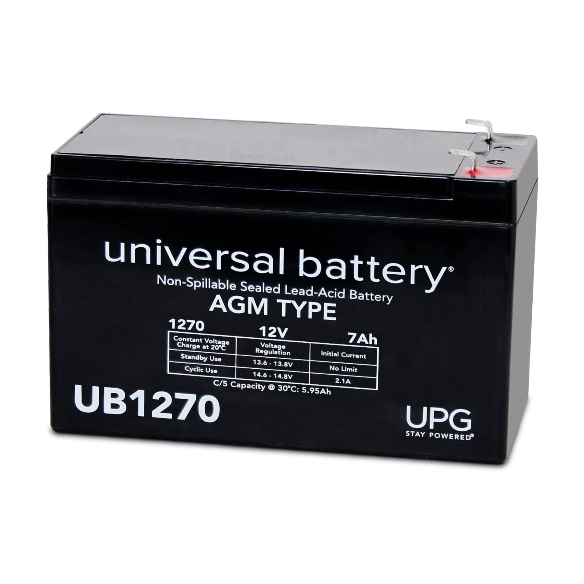 Batteries Seal Lead Acid Battery 12 Volt 7.2 AH T2 Terminal