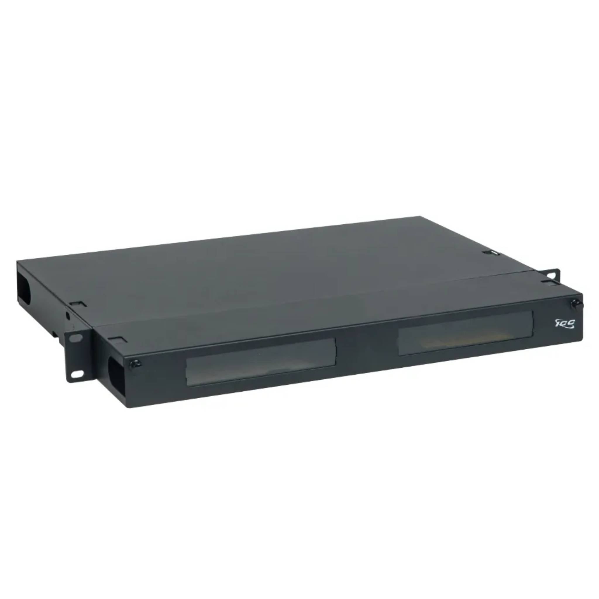 ICC Classic 1 RMS Fiber Optic Rack Mount Enclosure with 3 Slots for LGX Compatible Adapter Panels or Cassettes