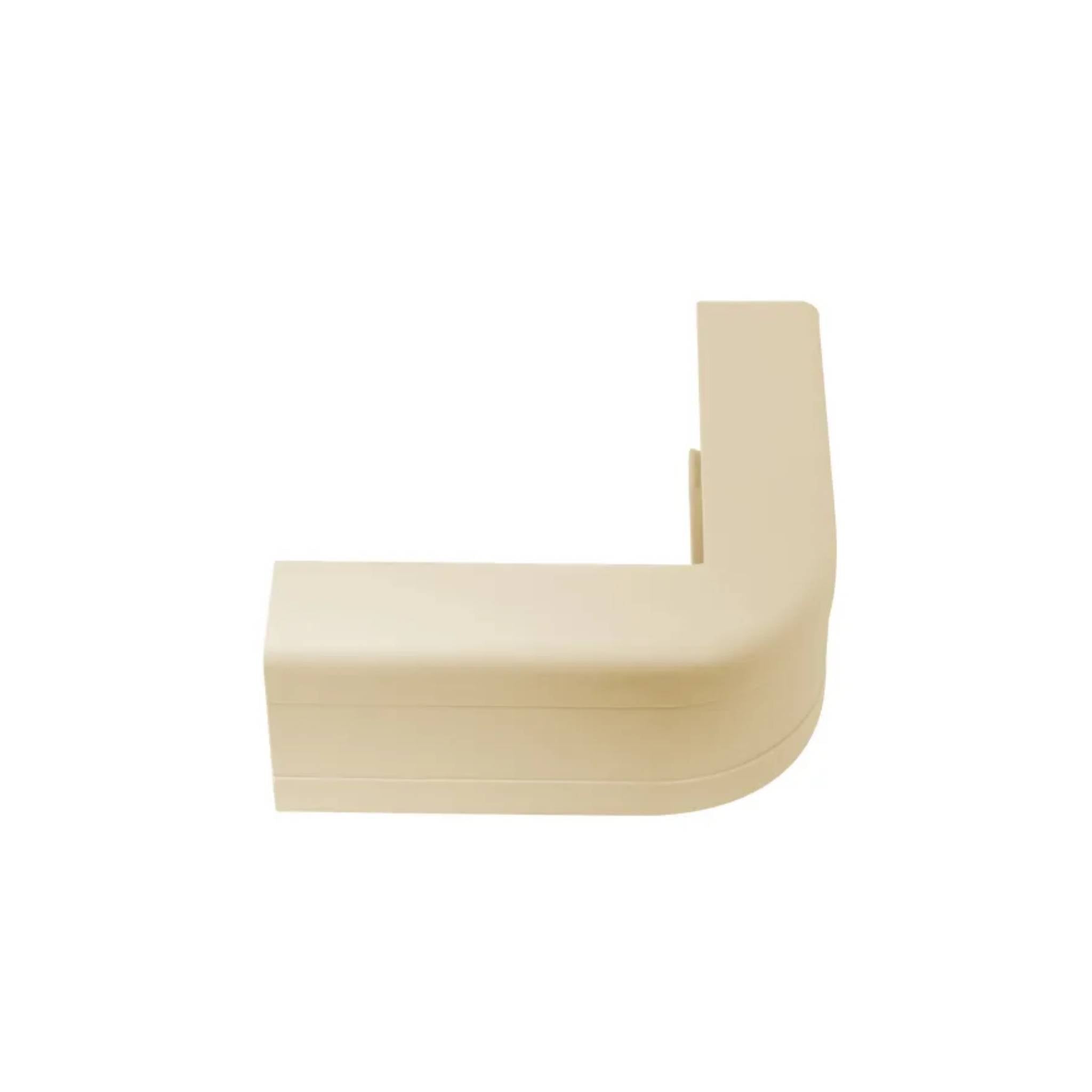 ICC Outside Corner Cover,1 3/4", Ivory,