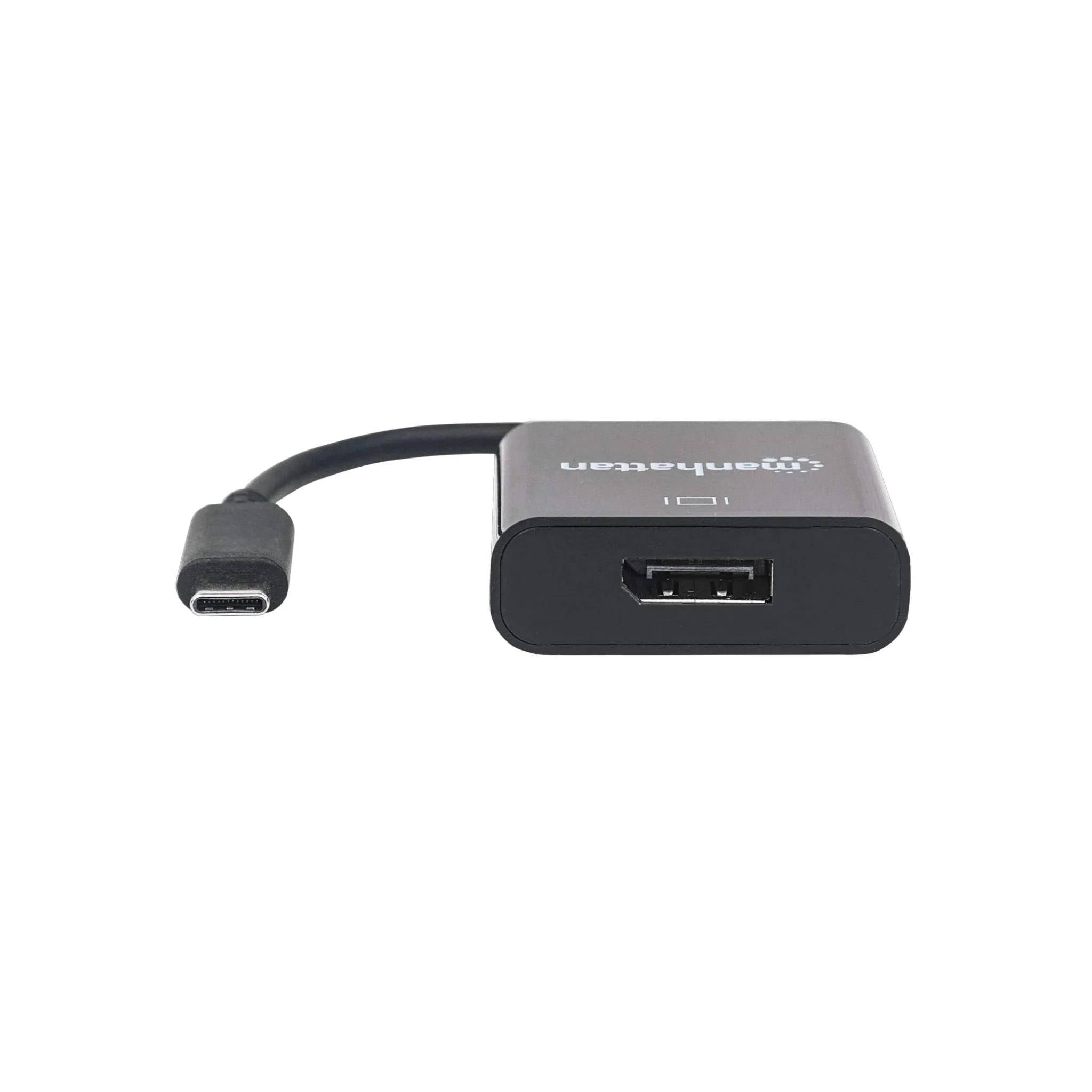 SuperSpeed+ USB-C 3.2 to DisplayPort Converter C Male to DisplayPort Female, 4K@30Hz, Black