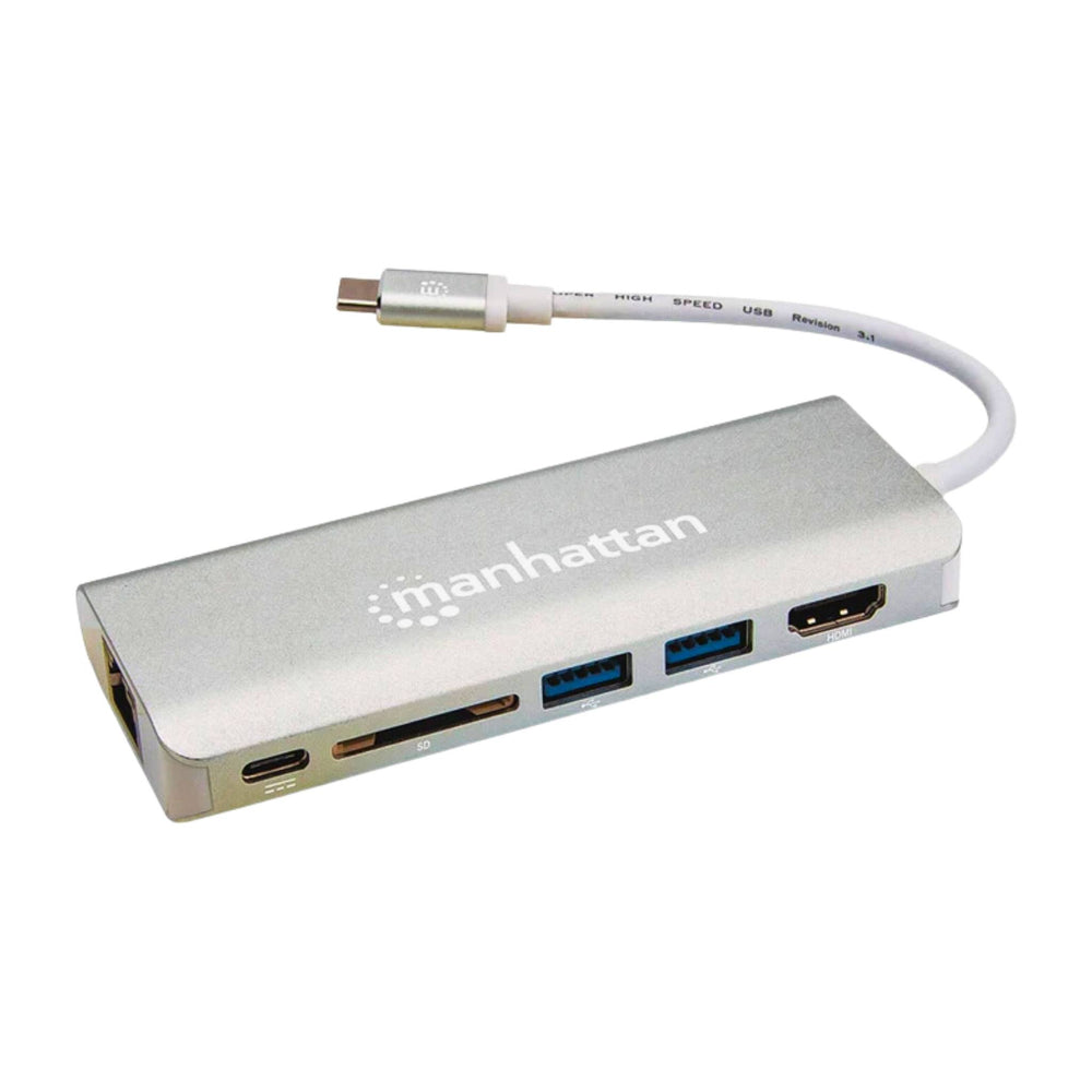 Usb Adapter Manhatan Manhattan SuperSpeed USB-C Multiport Adapter