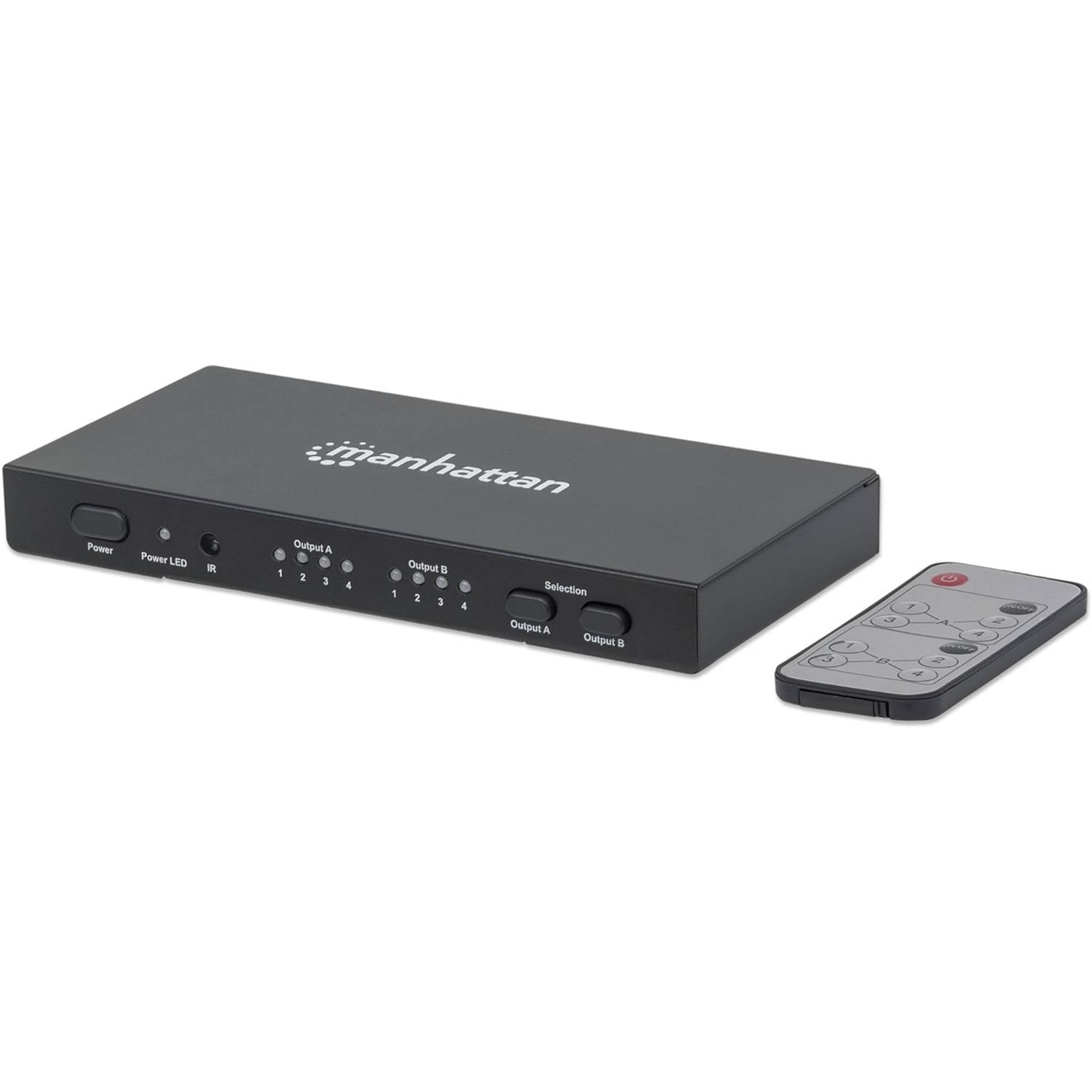 Manhattan 1080p 4-Port HDMI Multiviewer Switch