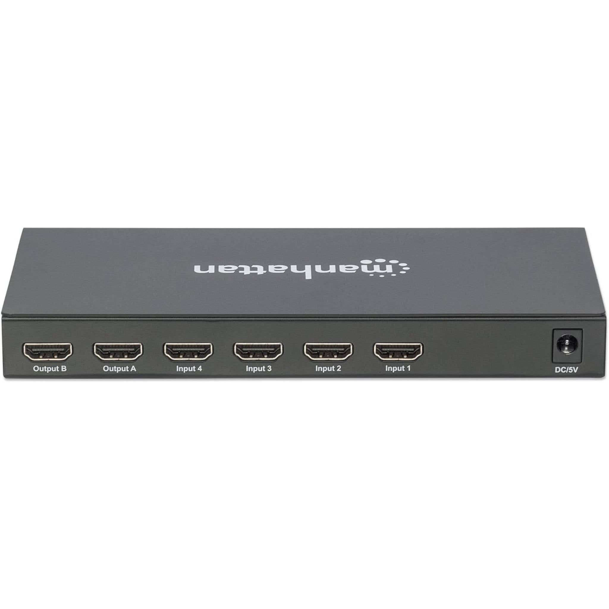 Manhattan 1080p 4-Port HDMI Multiviewer Switch