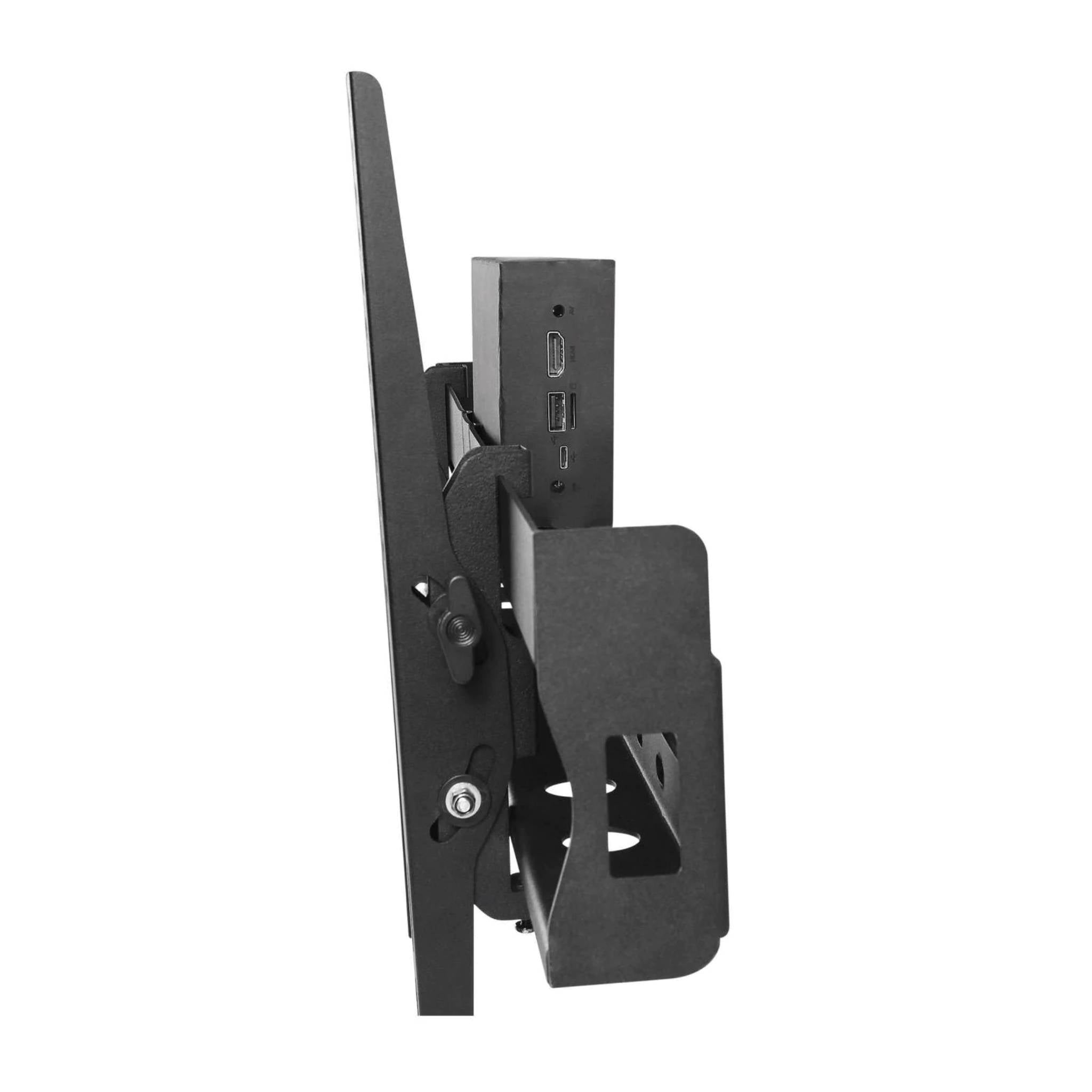 Manhattan Universal Flat-Panel TV Tilting Wall Mount with Integrated Storage Area