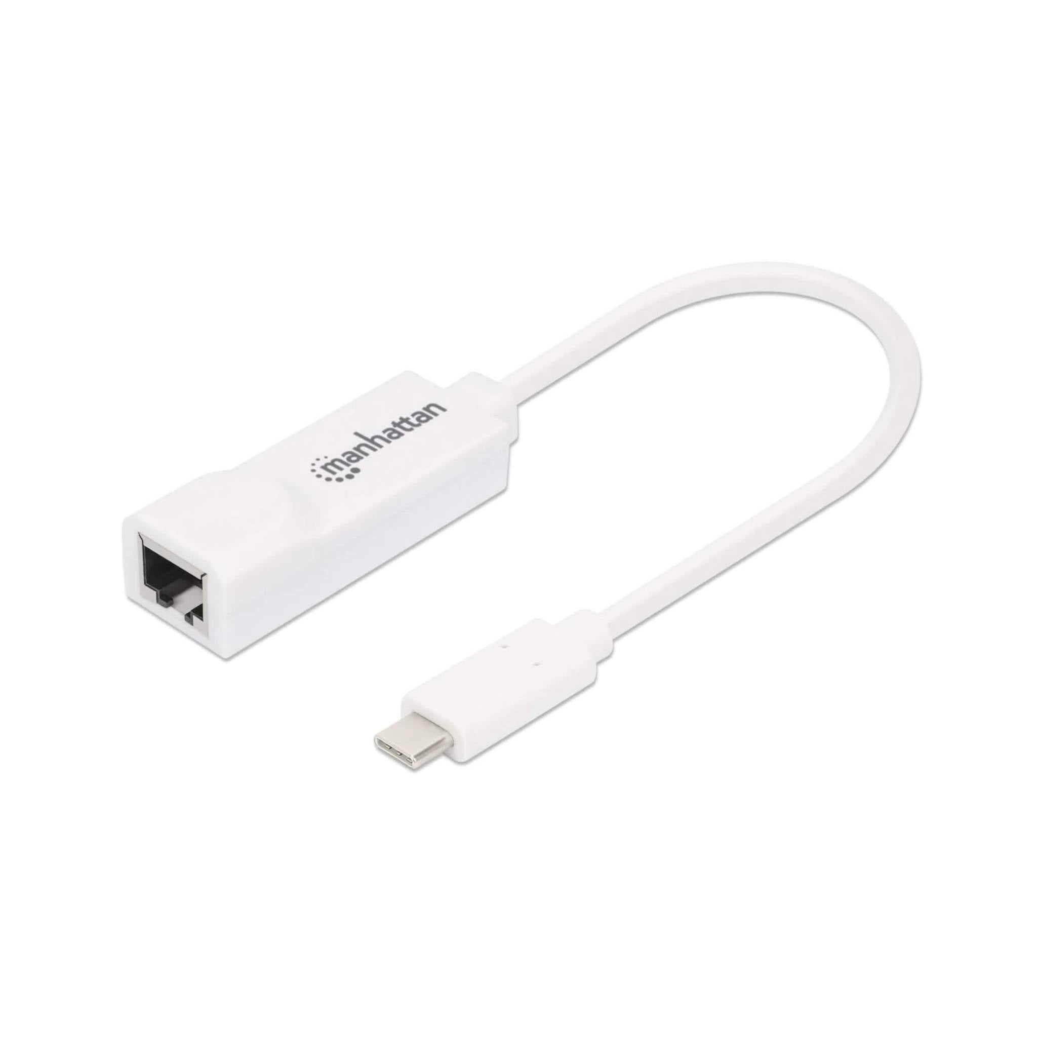 Intellinet USB-C to Gigabit Network Adapter, RJ45