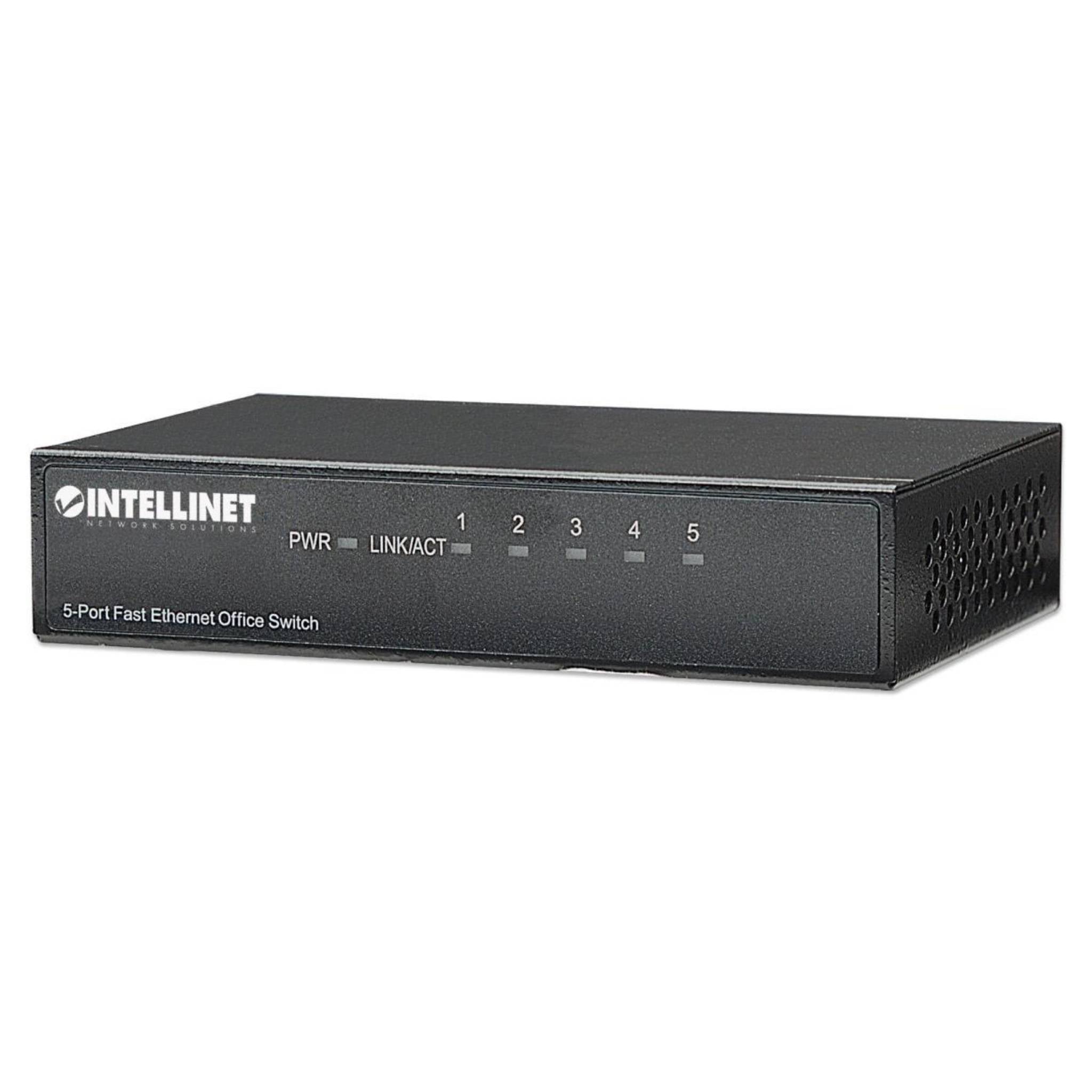 Intellinet 5-Port Fast Ethernet Office Switch