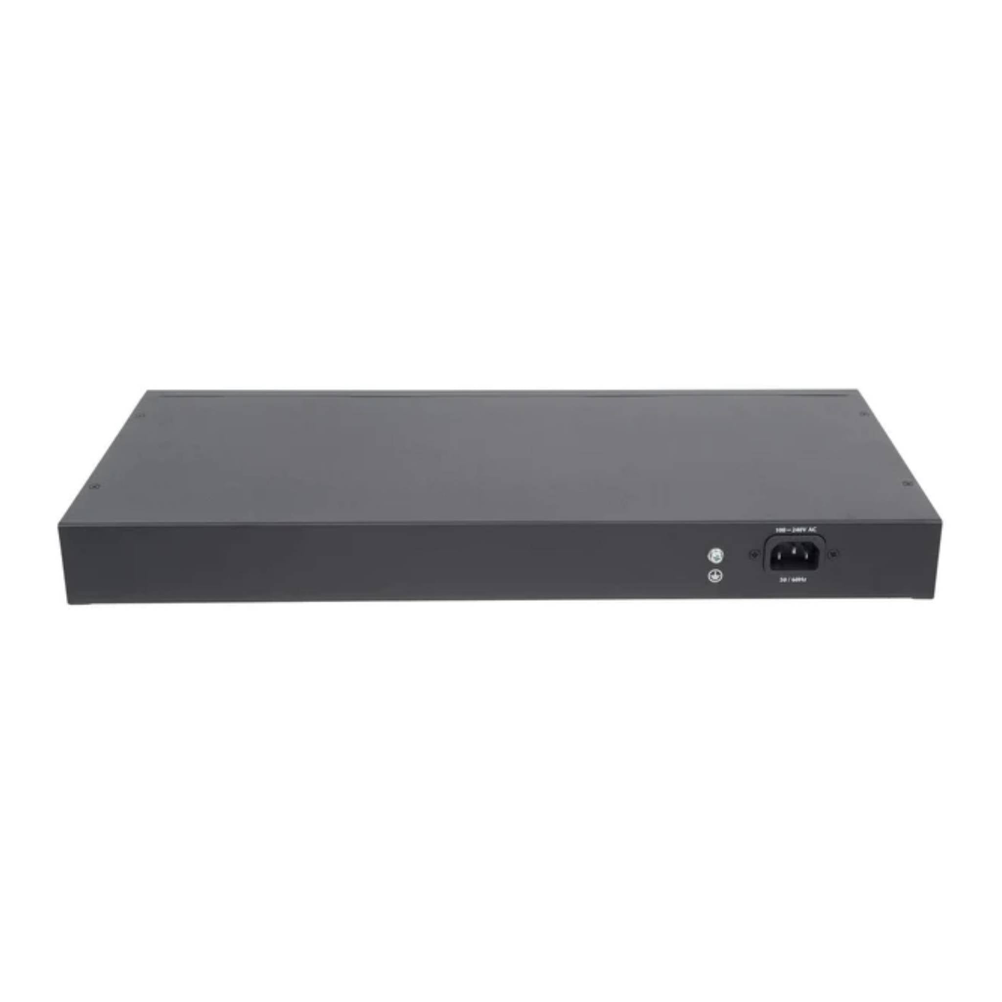 Intellinet 16-Port Gigabit Ethernet PoE+ Switch with 2 SFP Ports and LCD Screen Rack Mountable