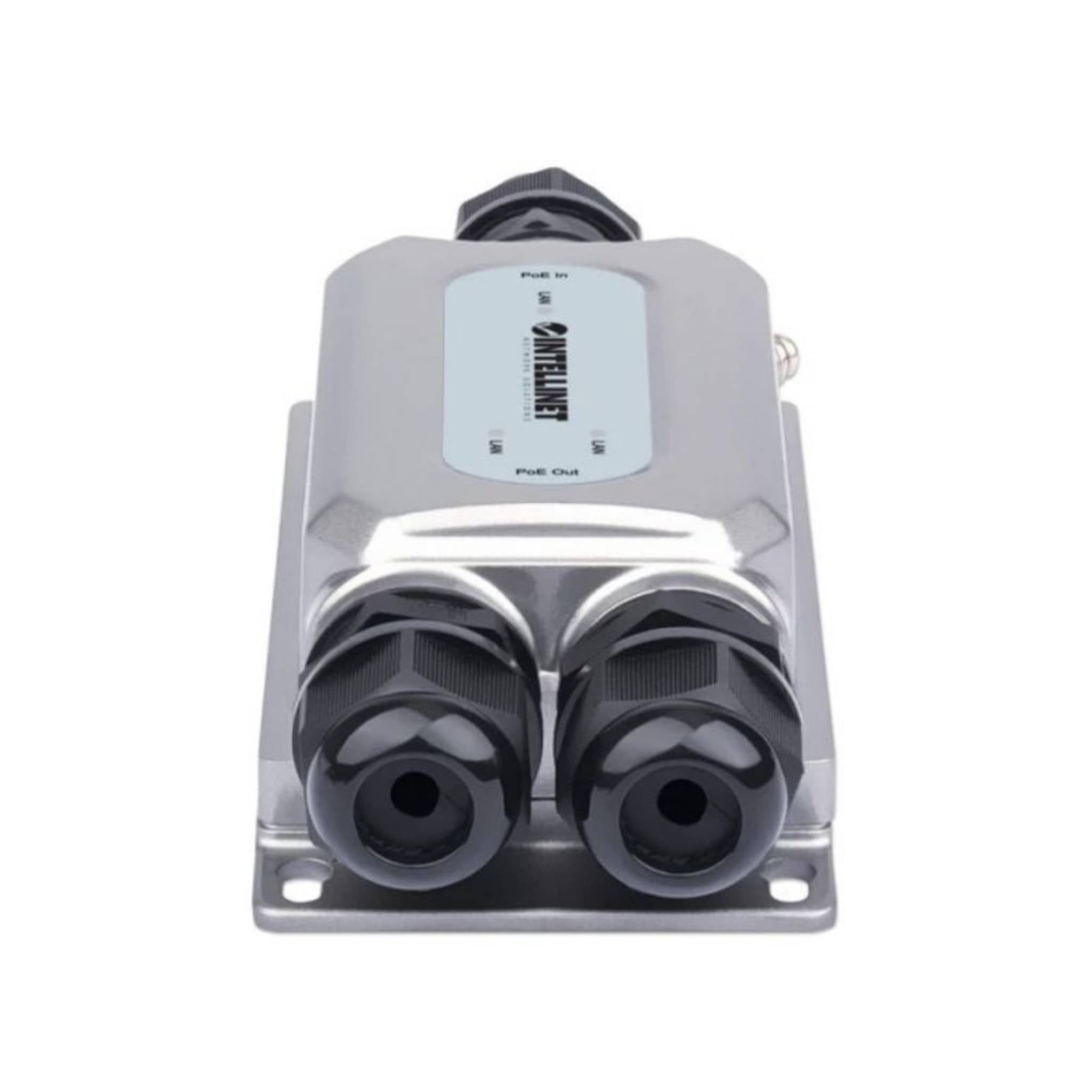 Intellinet Outdoor 2-Port Gigabit PoE Extender - 30W Per Port, 60W Total