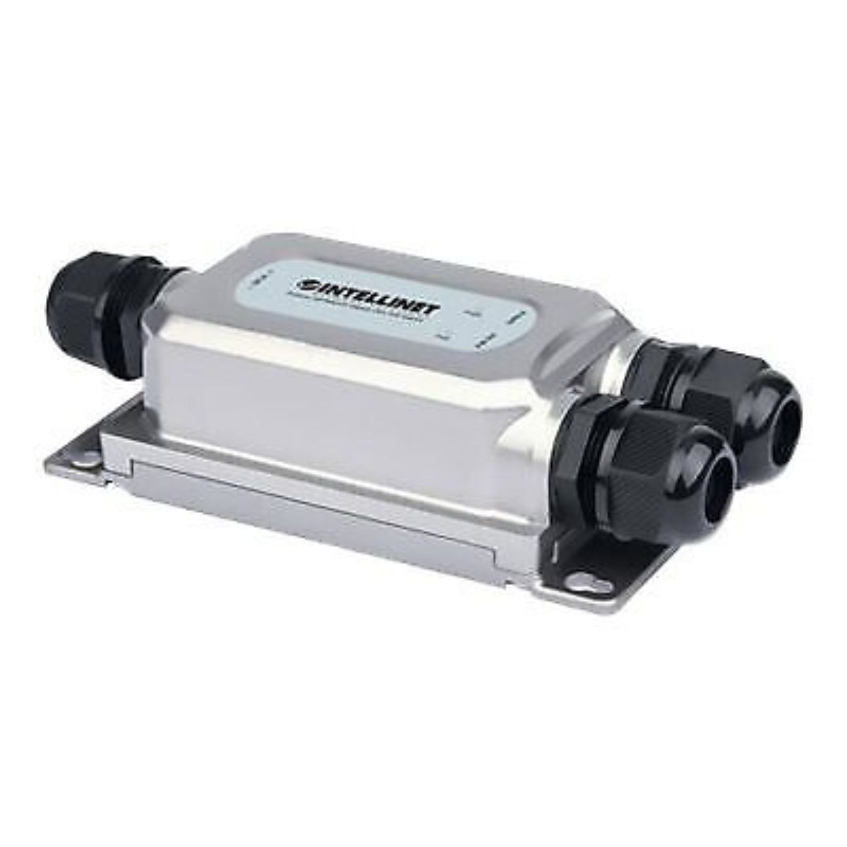 "High-Power Outdoor POE Injector: 60W, One-Port Metal Housing for Enhanced Connectivity and Durability"