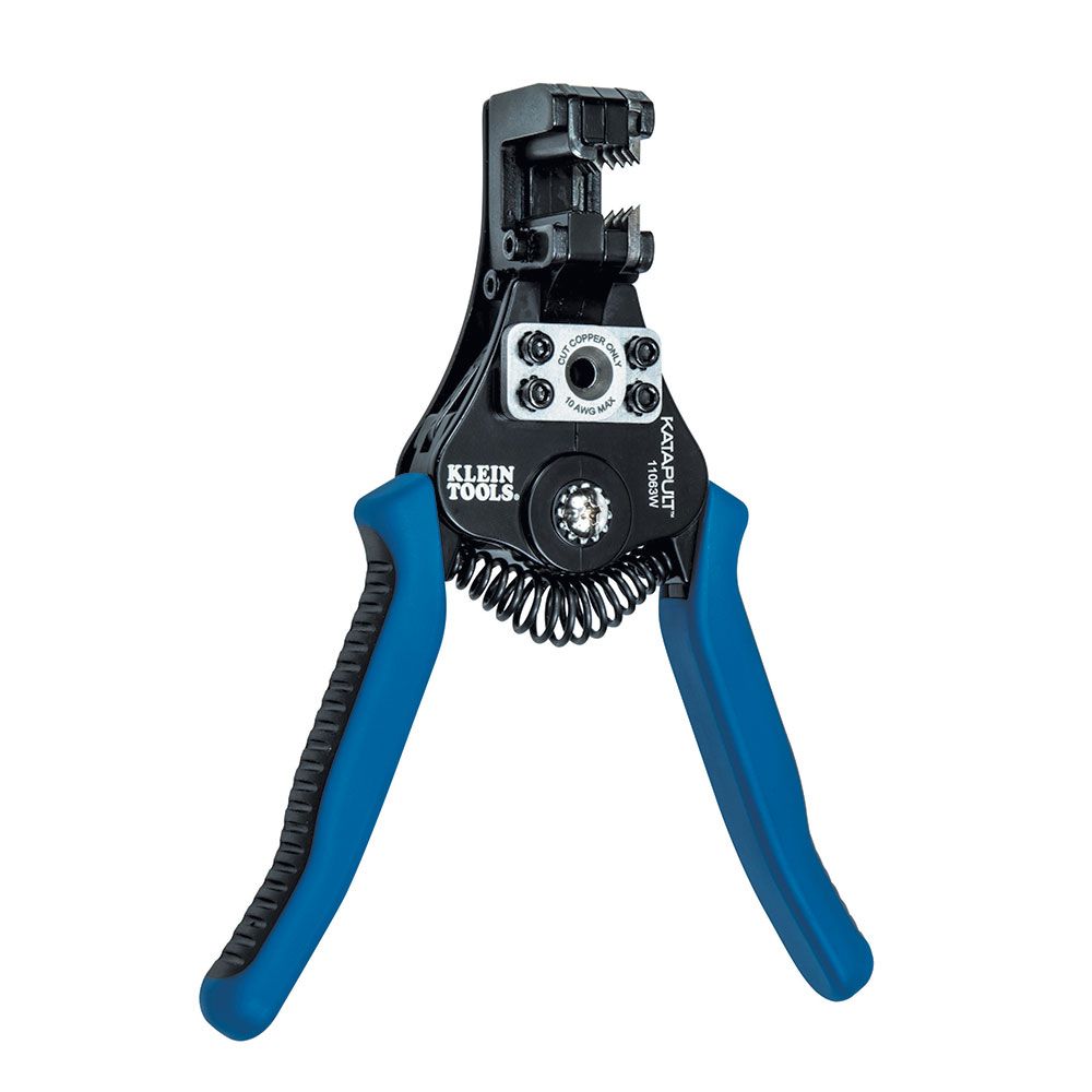Klein Tools Katapult® Wire Stripper and Cutter for Solid and Stranded Wire