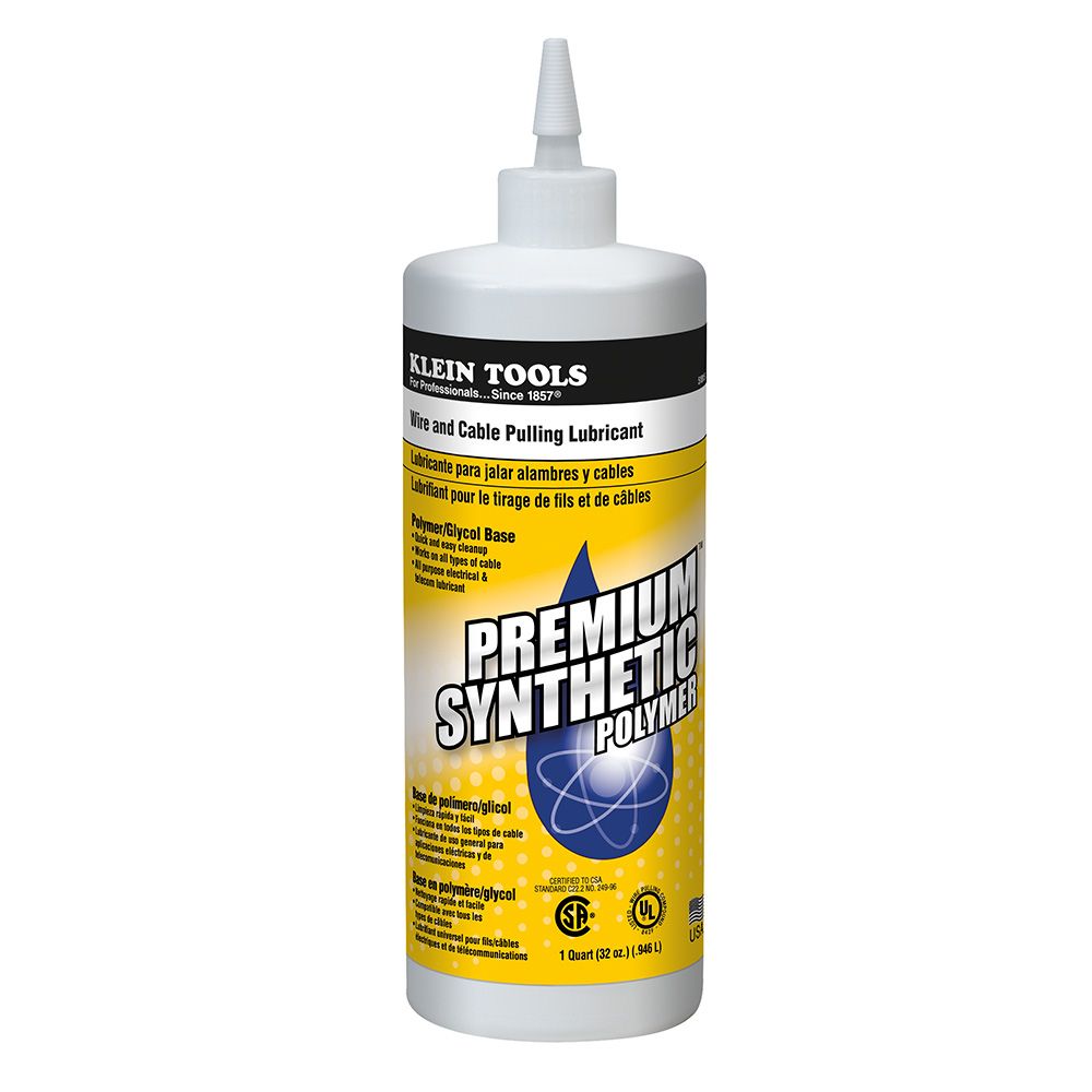 Klein Tools Premium Synthetic Polymer 1 Quart Bottle