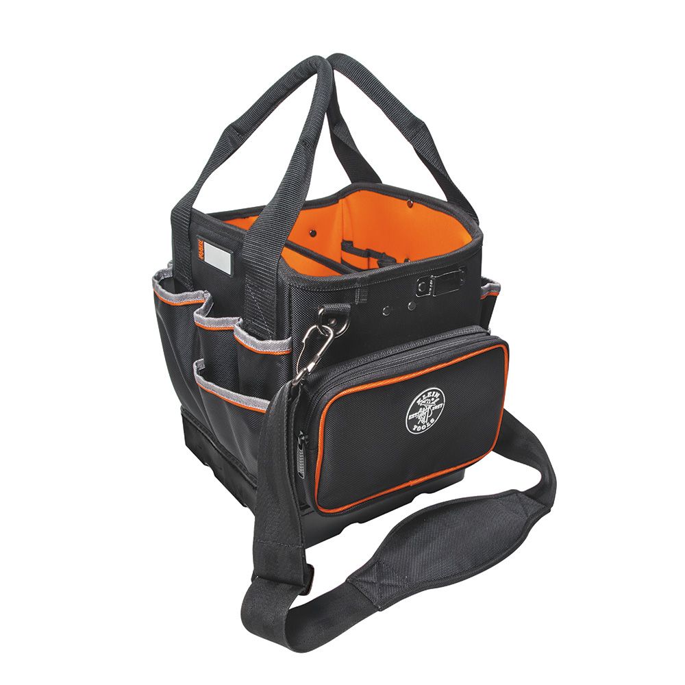 Klein Tools Tradesman Pro Tool Tote: Convenient and Durable with 40 Pockets, 10-Inch