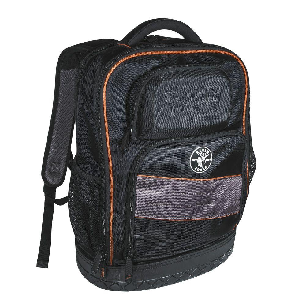 Heavy-Duty Tradesman Pro Backpack with 25 Pockets and Laptop Compartment - Klein Tools