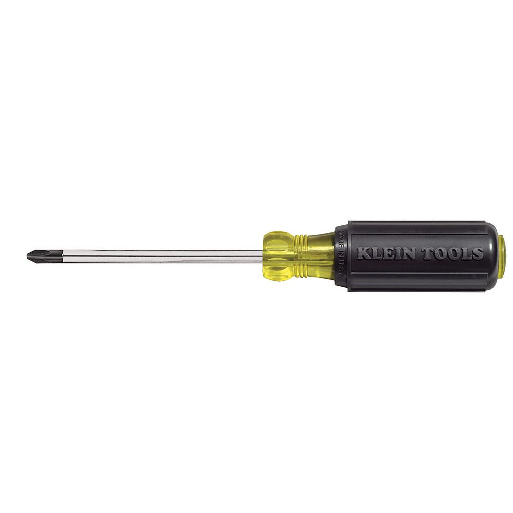 #2 Phillips Screwdriver 4" Round Shank - Klein Tools