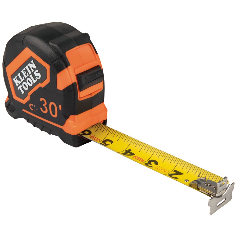 Klein Tools Tape Measure, 30-Foot Magnetic Double-Hook