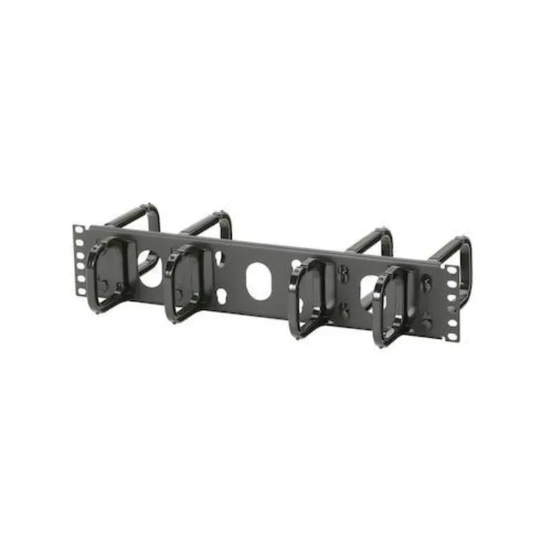 Panduit CMPH2 Open-Access 2RU Horizontal Cable Manager - Dual-Sided D-Rings (3" Front, 5" Rear)