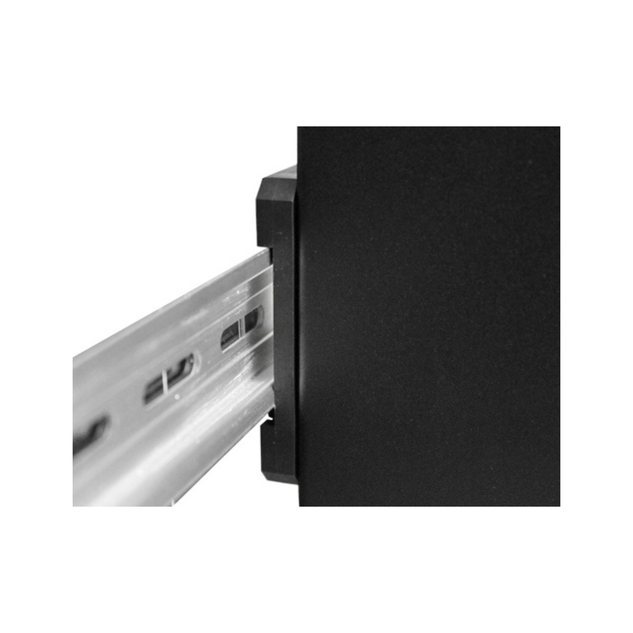 DIN-Rail Modular LGX Optic Fiber Cassette. Mountable universal cassette, compatible with standard LGX-format adapter plates