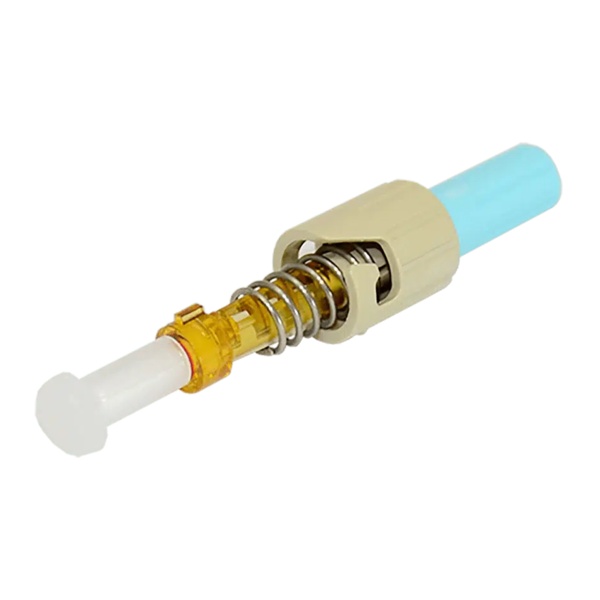 TechLogix Fiber Connector ST Multimode, OM1,OM2,OM3,OM4 UPC 250/900/2.0mm Cable