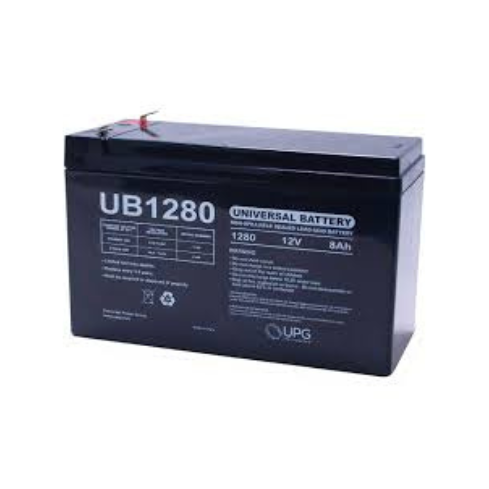 UPG Batteries Seal Lead Acid Battery 12 Volt 18 AH Nut/Bolt Terminal