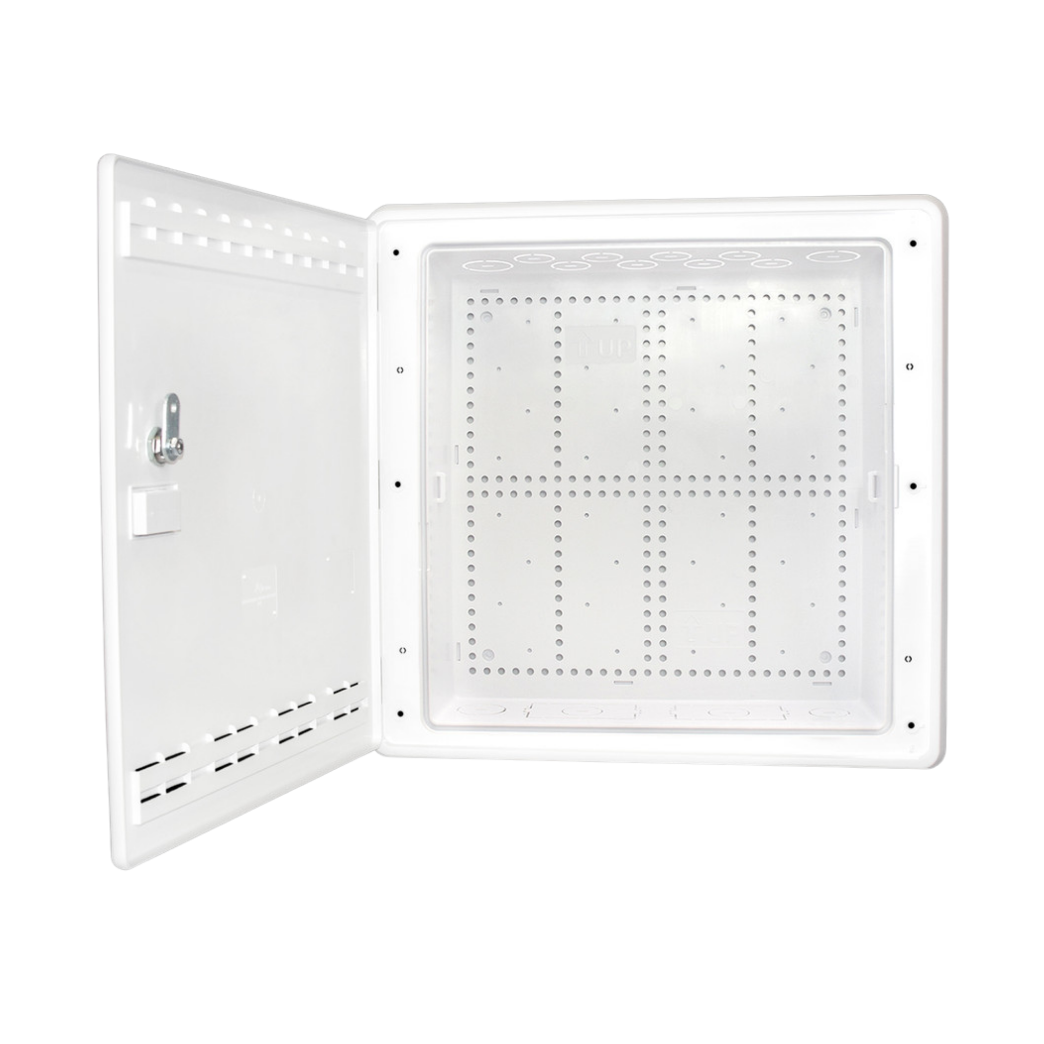Weltron Multi-Media 15 Inch Plastic Structured Flush Mount Enclosure