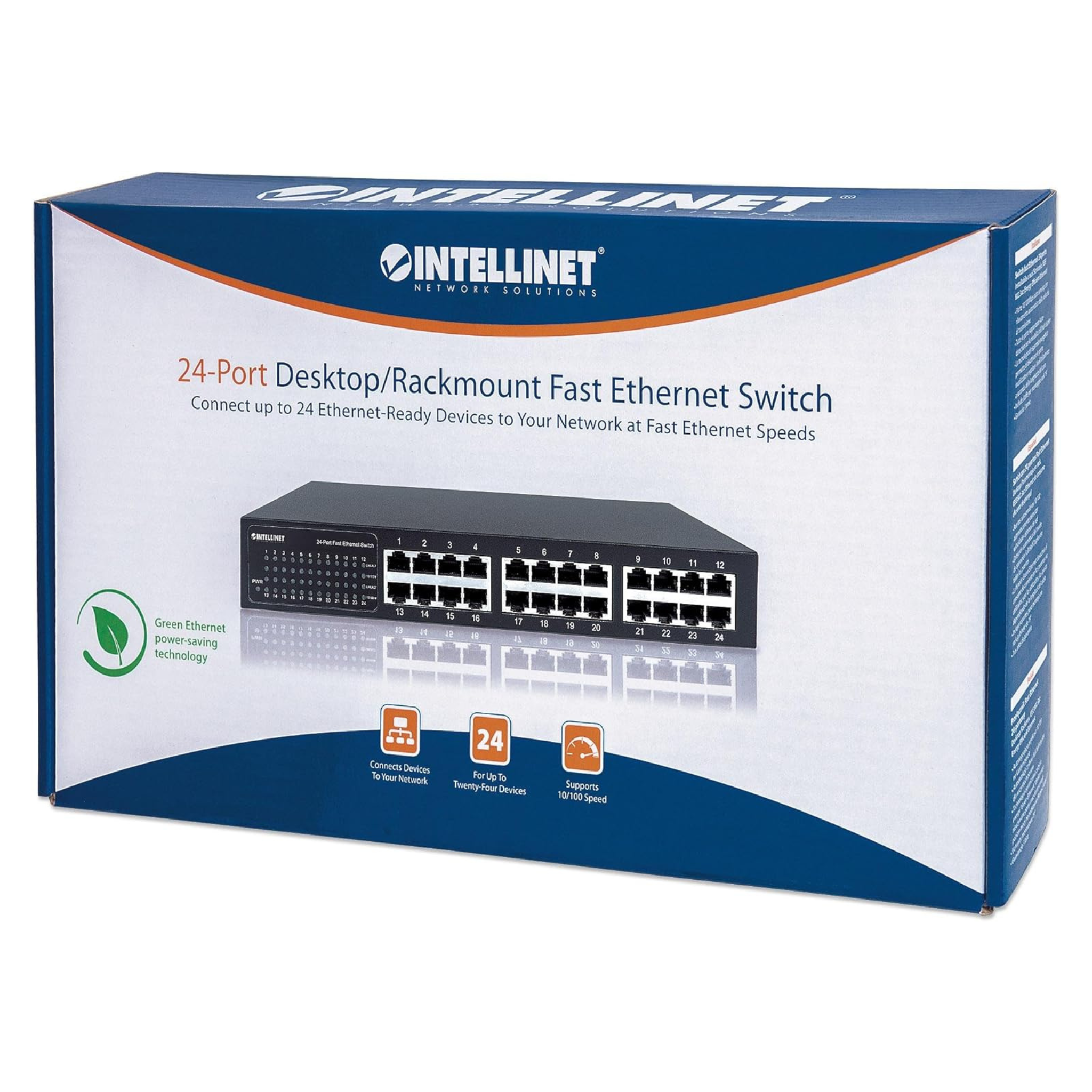 Intellinet 24-Port Web-Managed Gigabit Ethernet Switch