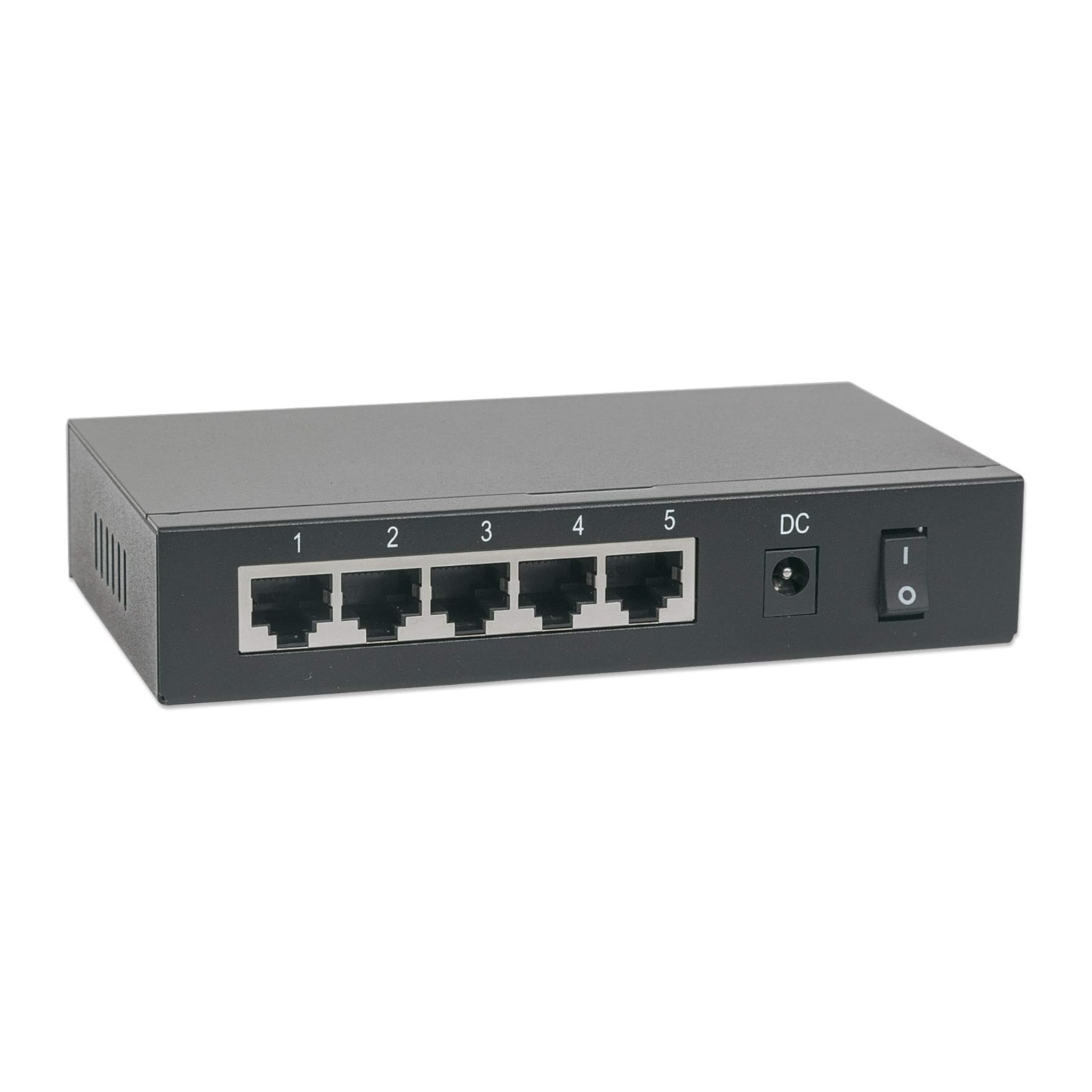 Intellinet PoE-Powered 5-Port Gigabit Switch with PoE Passthrough