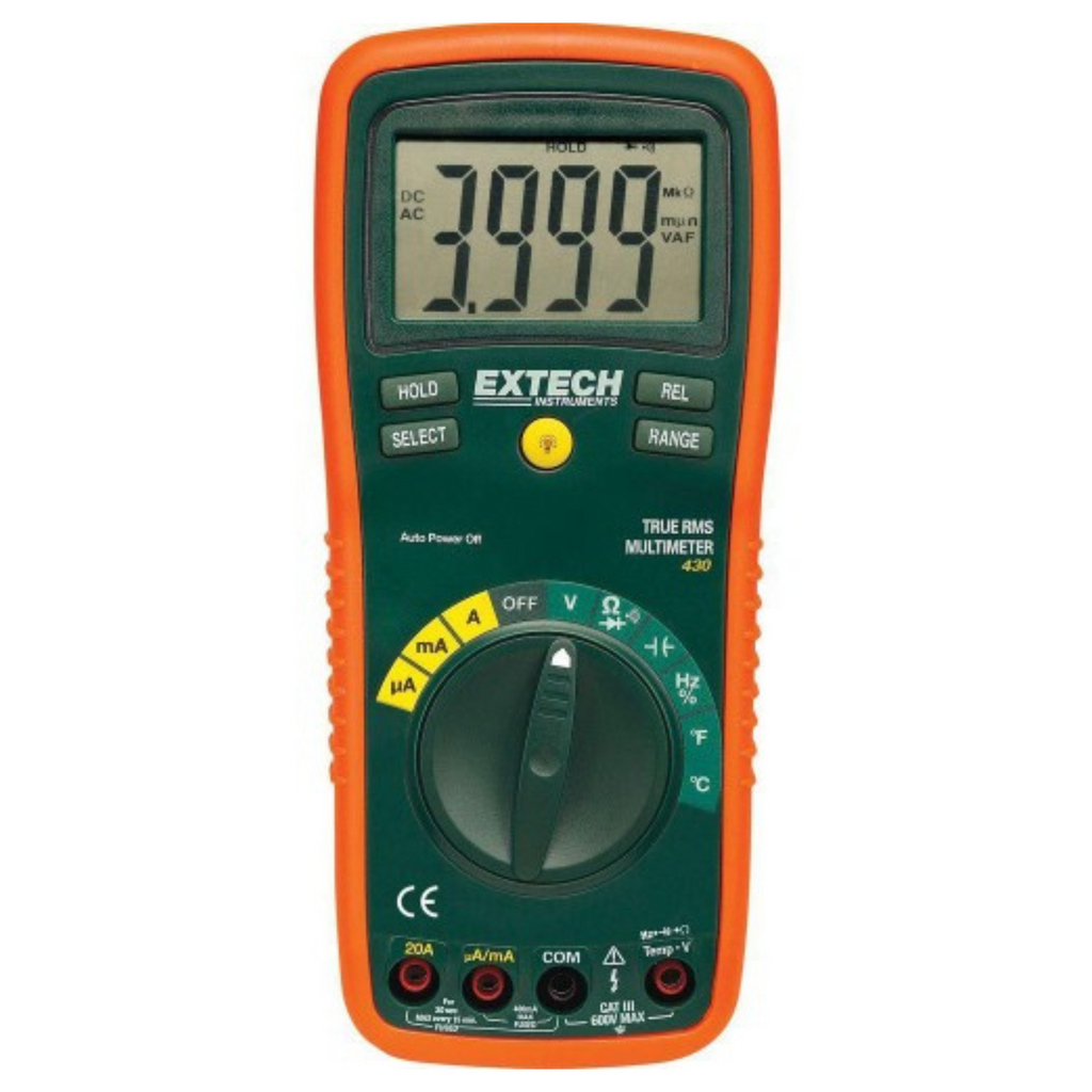Extech True Rms Mini Multimeter Extech Multimeter True RMS Auto Range