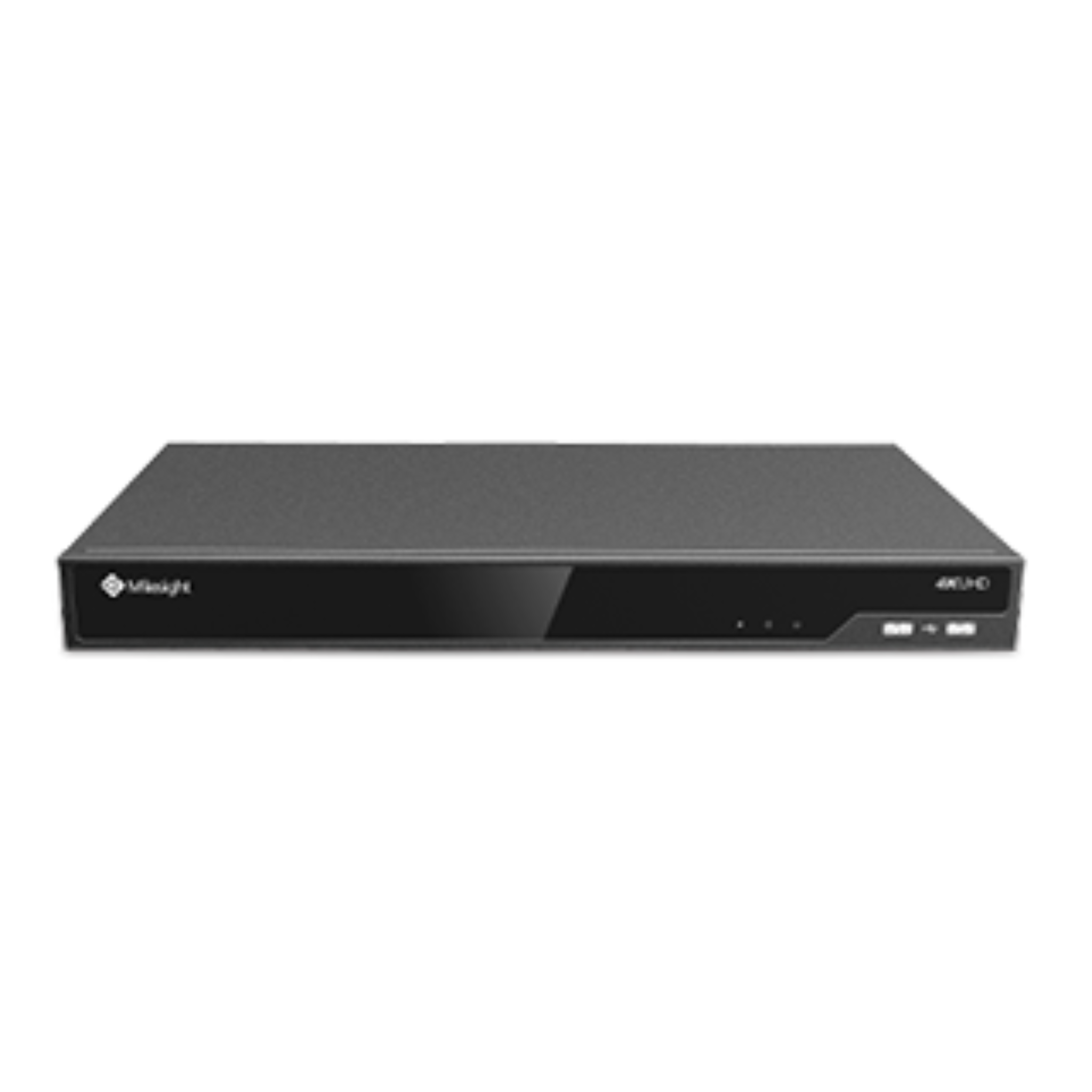 Milesight 16-Channel Pro H.265 NVR with 16 POE Ports and Up to 20TB Storage
