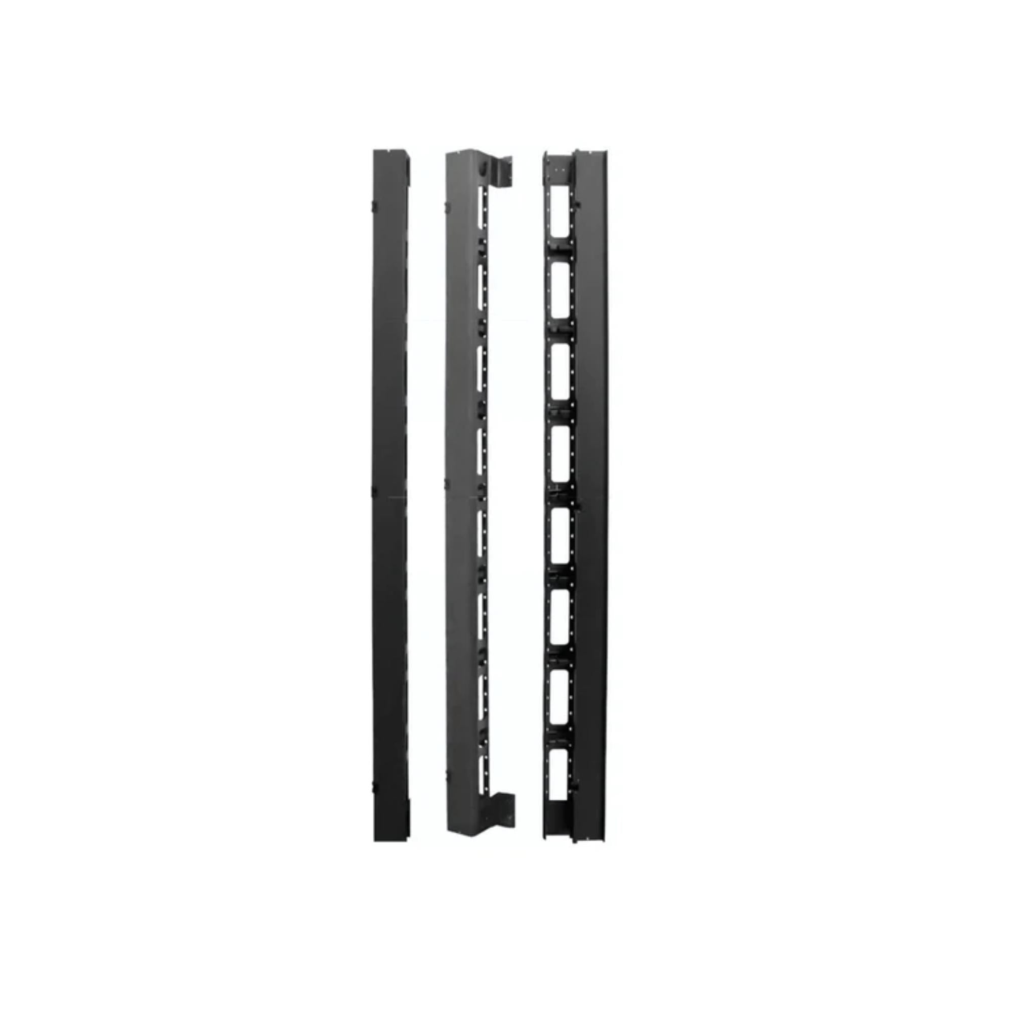 Wavenet Vertical Cable Management Channel Sigle Sided 3.6"X 3.0"X 74" W/ Hinge Cover