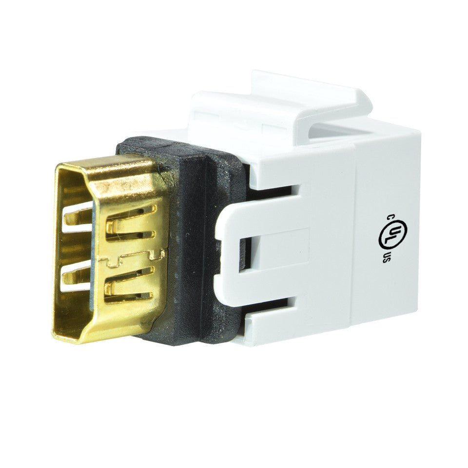 Weltron HDMI Keystone Insert Fm/Fm White
