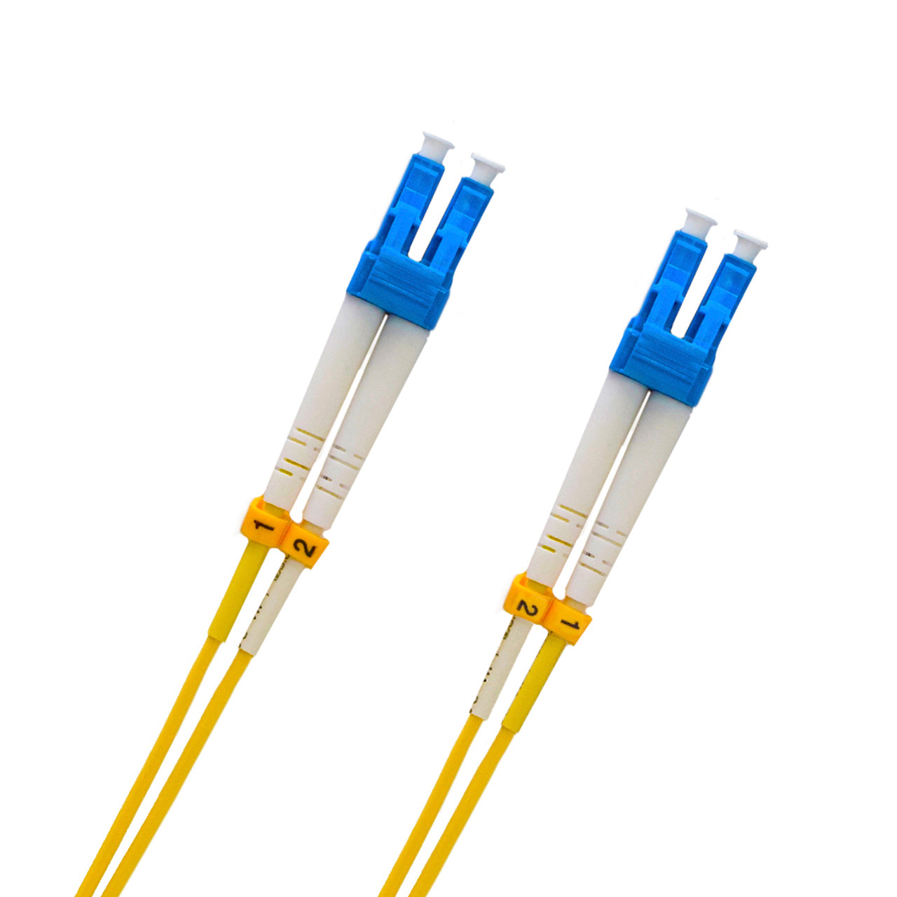 1 Meter LC/LC 9/125 Single-mode OS1 Duplex Fiber Patch Cable