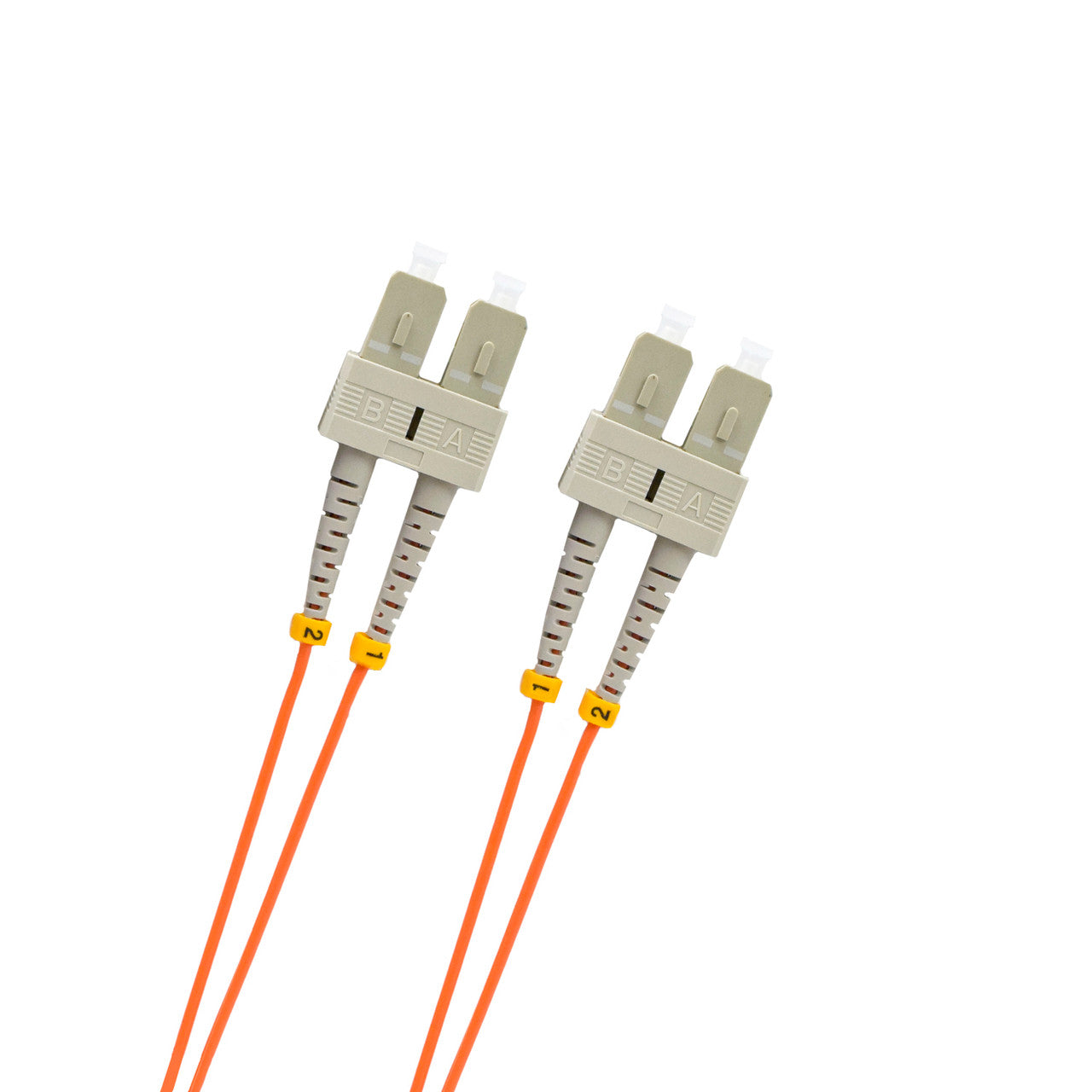 1 Meter SC/SC 62.5/125 Multimode OM1 Duplex Fiber Patch Cable