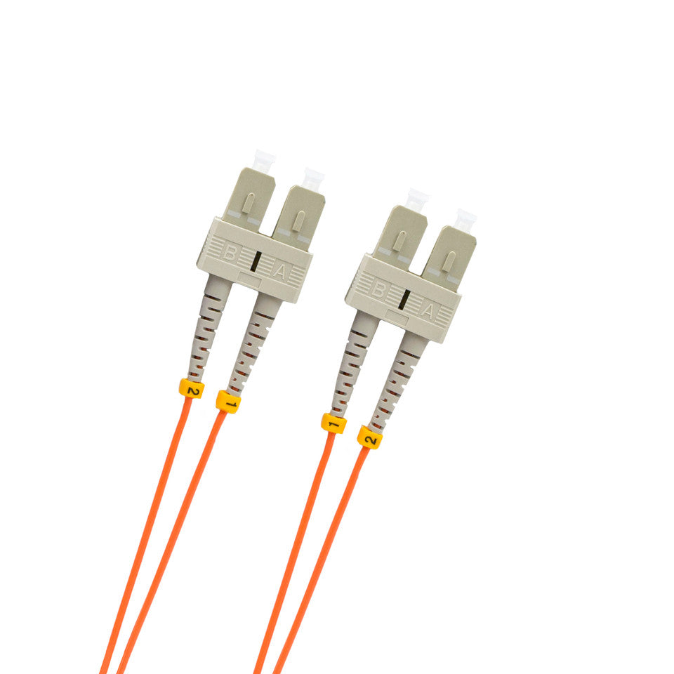 5 Meter SC/SC 62.5/125 Multimode OM1 Duplex Fiber Patch Cable