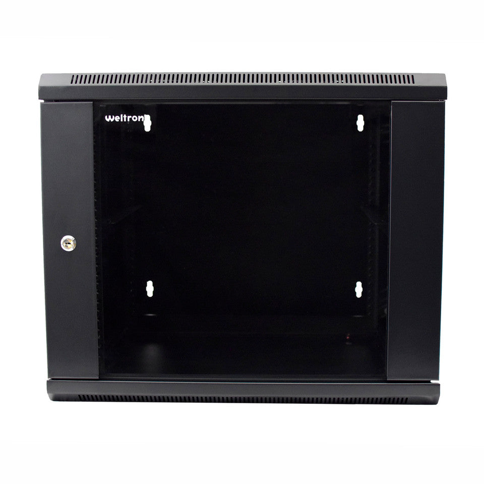 Weltron 9 Rack Unit Wall Mount Cabinet