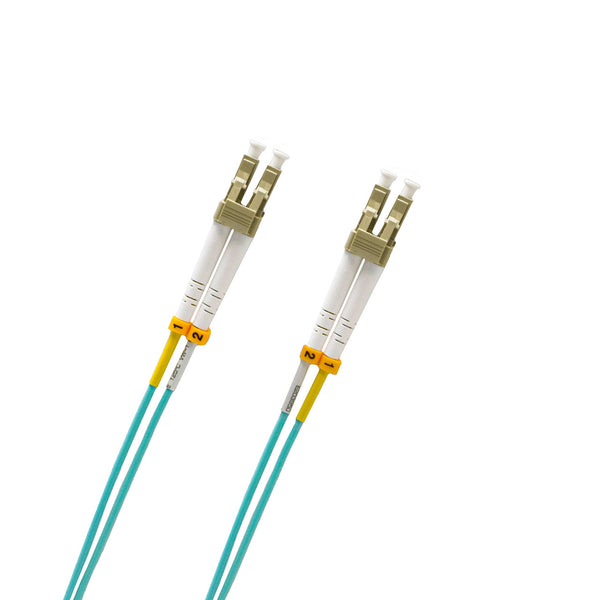 Weltron LC/LC 50/125 Multimode OM3 Duplex Fiber Patch Cable