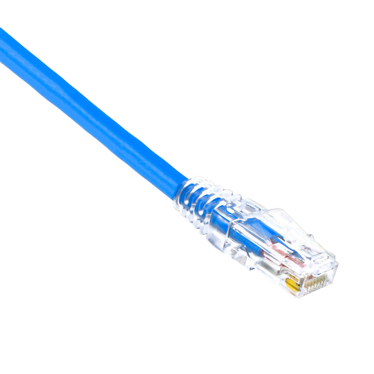0.5FT Blue Category 6A CM U/UTP 24AWG Patch Cable