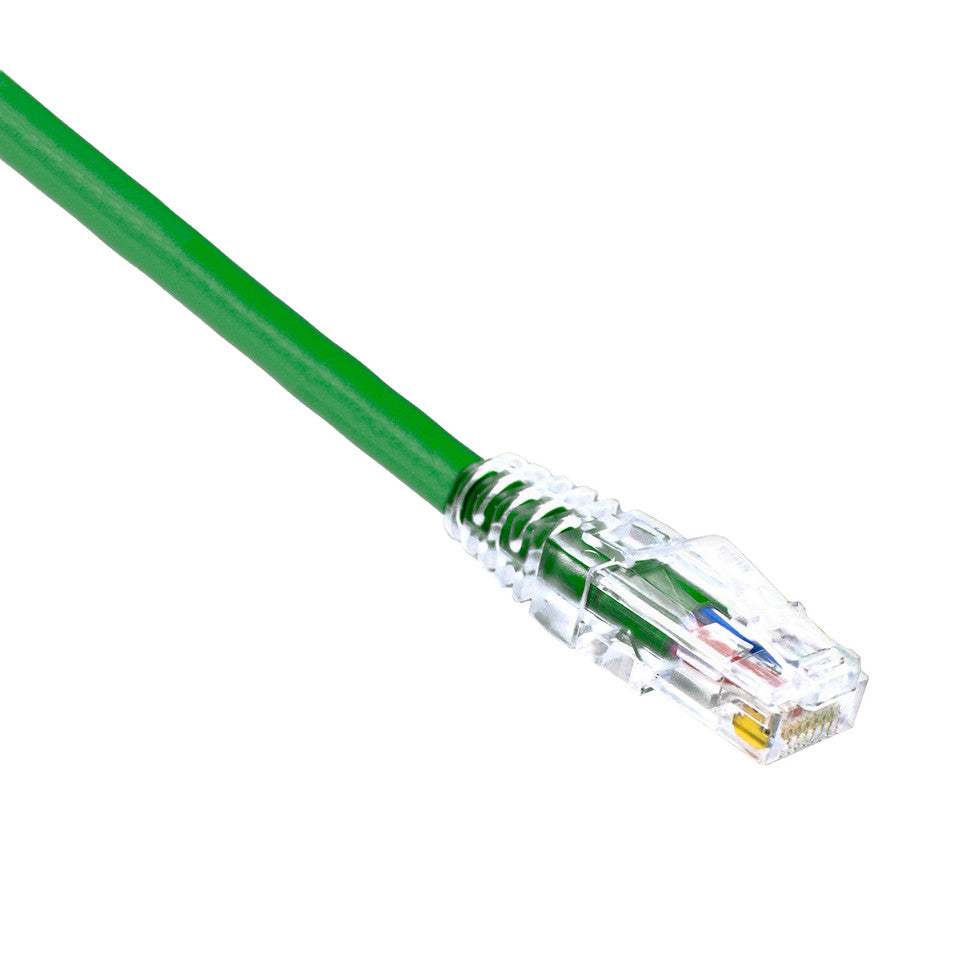 0.5FT Green Category 6A CM U/UTP 24AWG Patch Cable