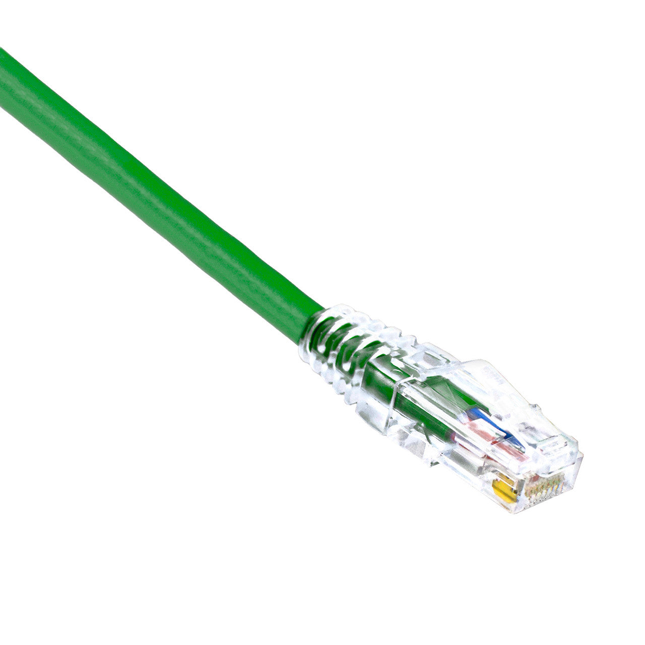 1FT Green Category 6A CM U/UTP 24AWG Patch Cable